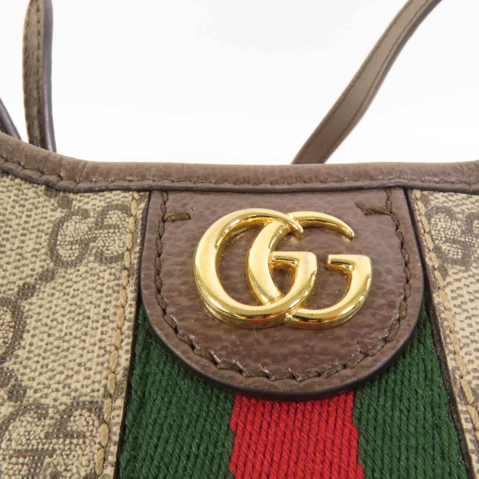GUCCI 塗層帆布Ophidia Small Shoulder Bag肩背袋