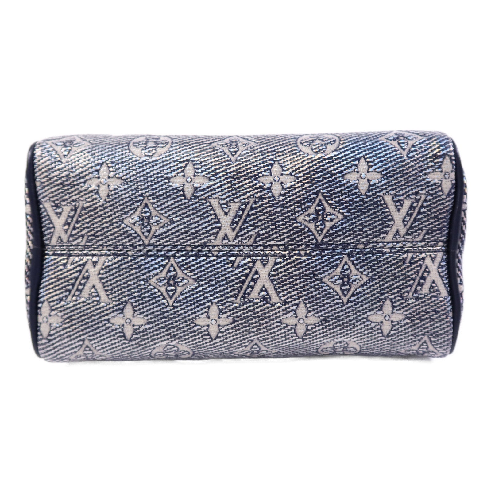 LOUIS VUITTON Monogram Laminated Jacquard Speedy Bandoulière 20金扣手挽肩背兩用袋