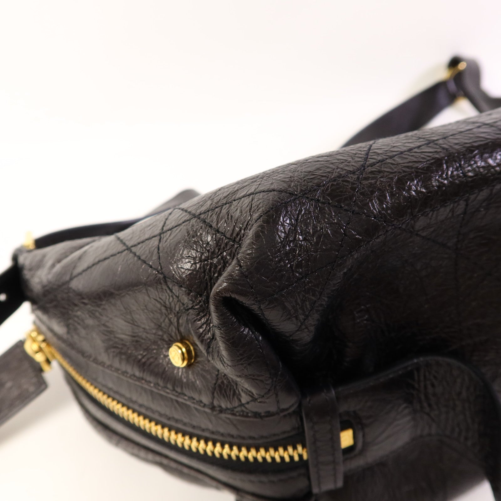 Dior 牛皮皮革D-Journey金扣肩背袋