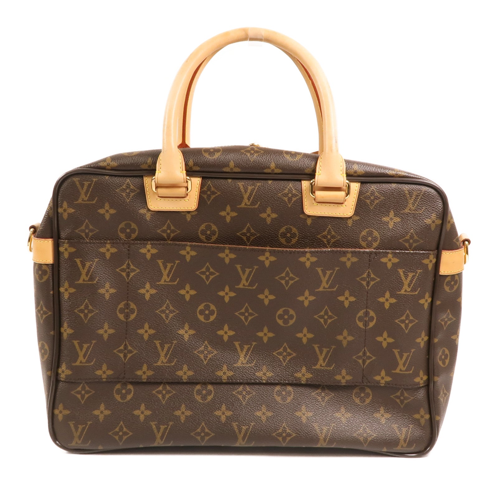 LOUIS VUITTON Monogram Icare金扣手挽肩背兩用袋