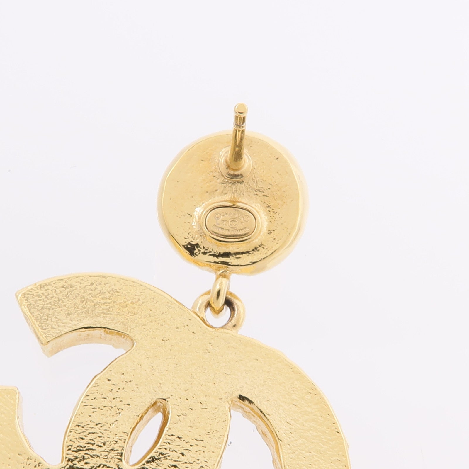 CHANEL 金屬/琺瑯Dangle Earrings耳環