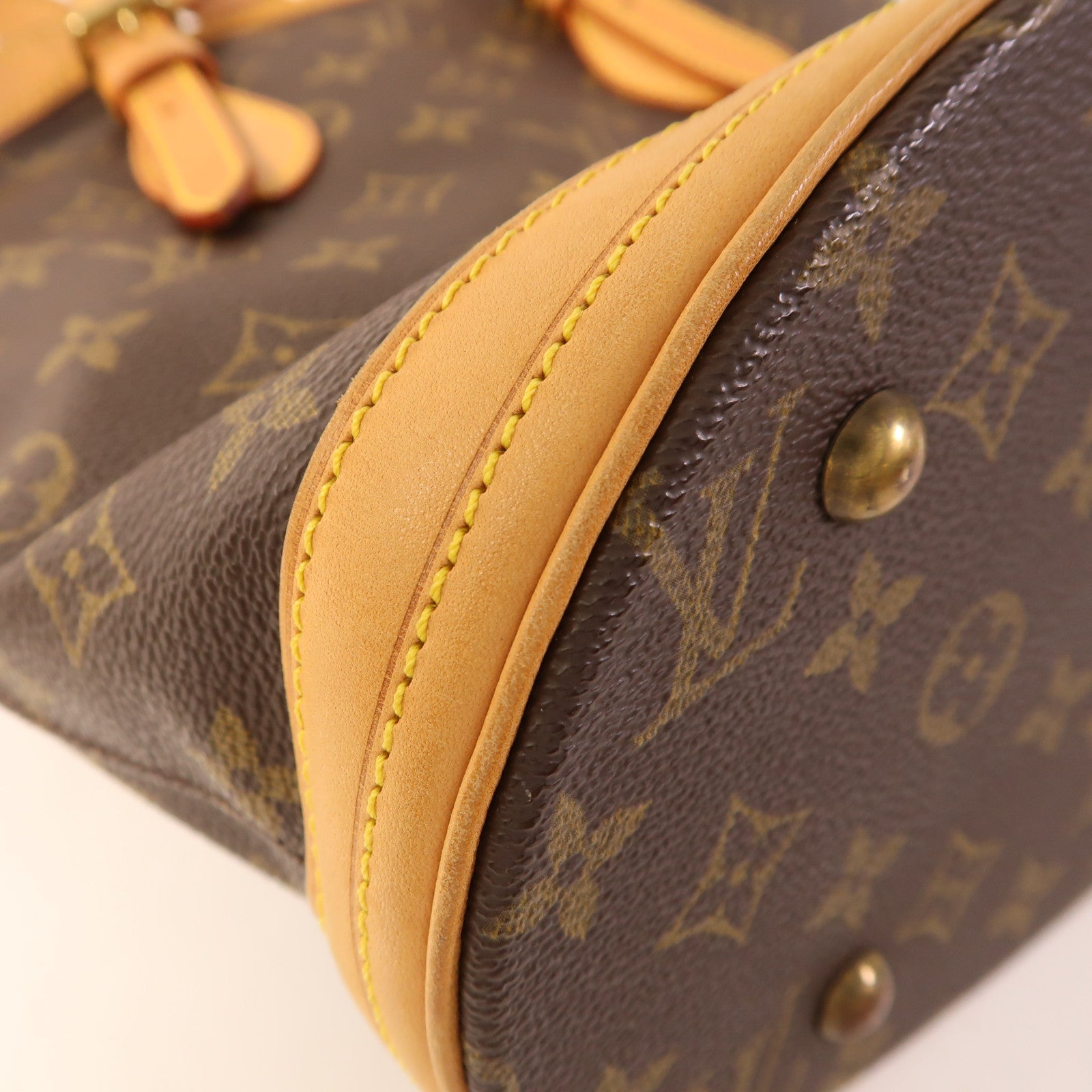 LOUIS VUITTON Monogram Bucket PM金扣手挽袋