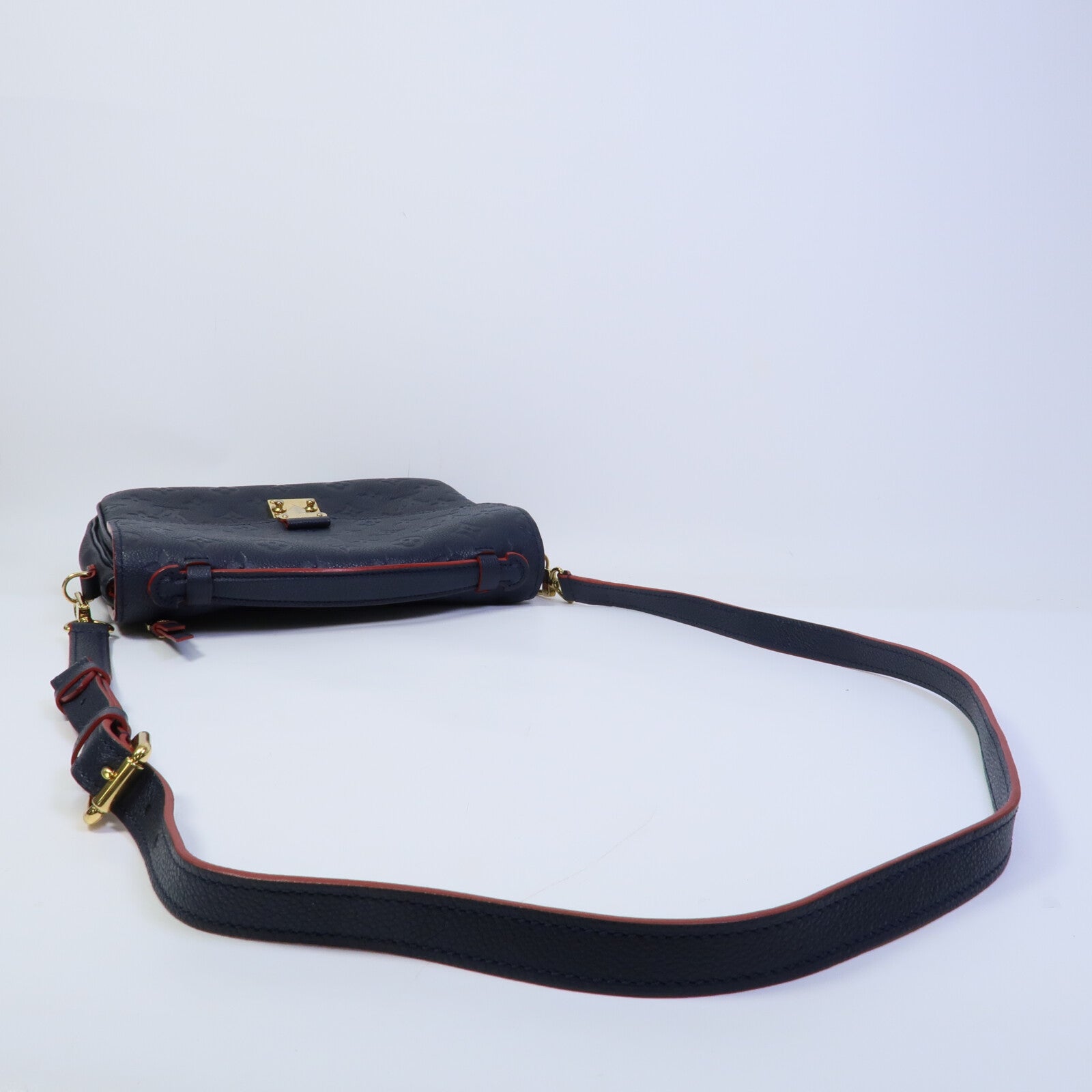 LOUIS VUITTON Monogram Empreinte Pochette Metis手挽肩背兩用袋
