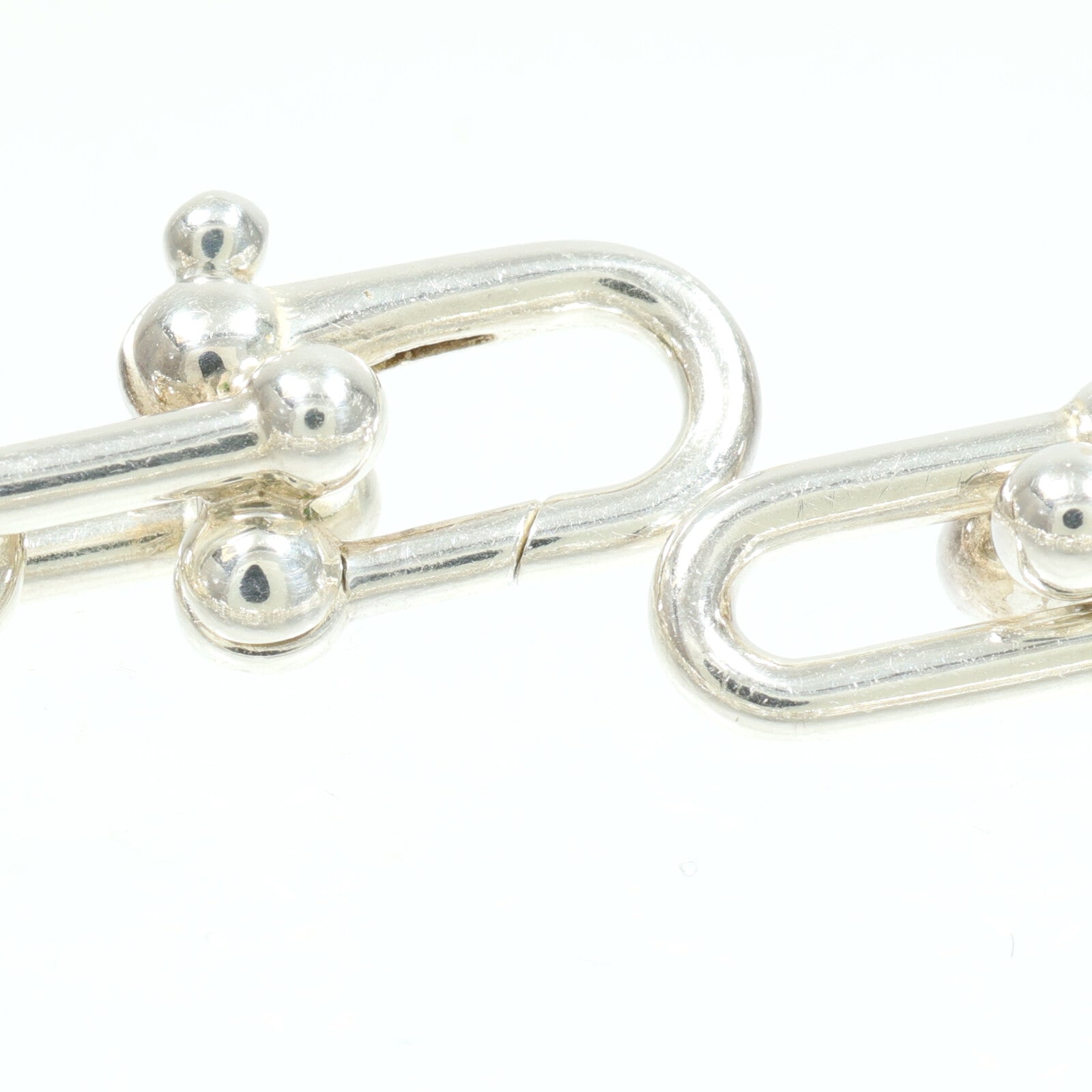 TIFFANY＆CO 925純銀HardWear Graduated Link Necklace項鍊