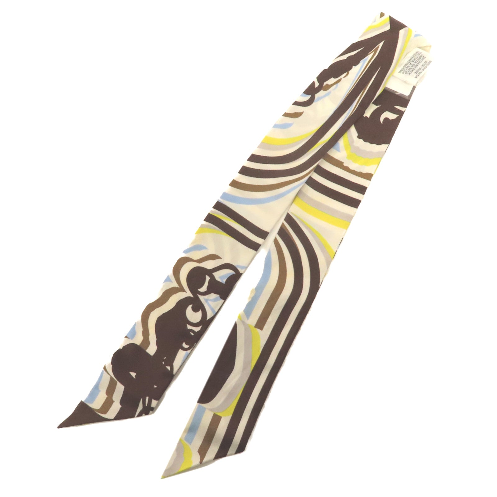 HERMES 絲質Twilly絲巾