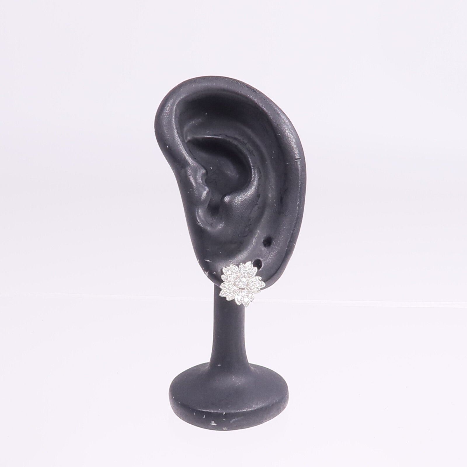 JEWELRY 18K白金Diamond Earrings鑽石耳環