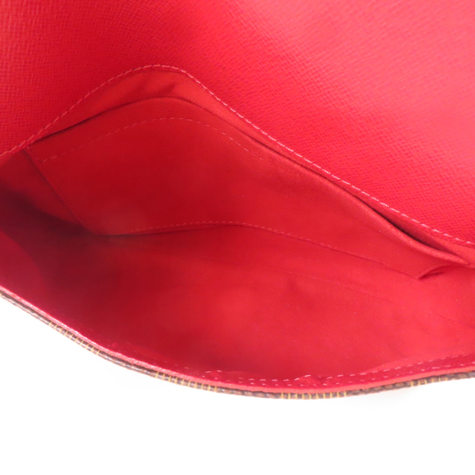 LOUIS VUITTON Damier Musette Tango金扣肩背袋棕色