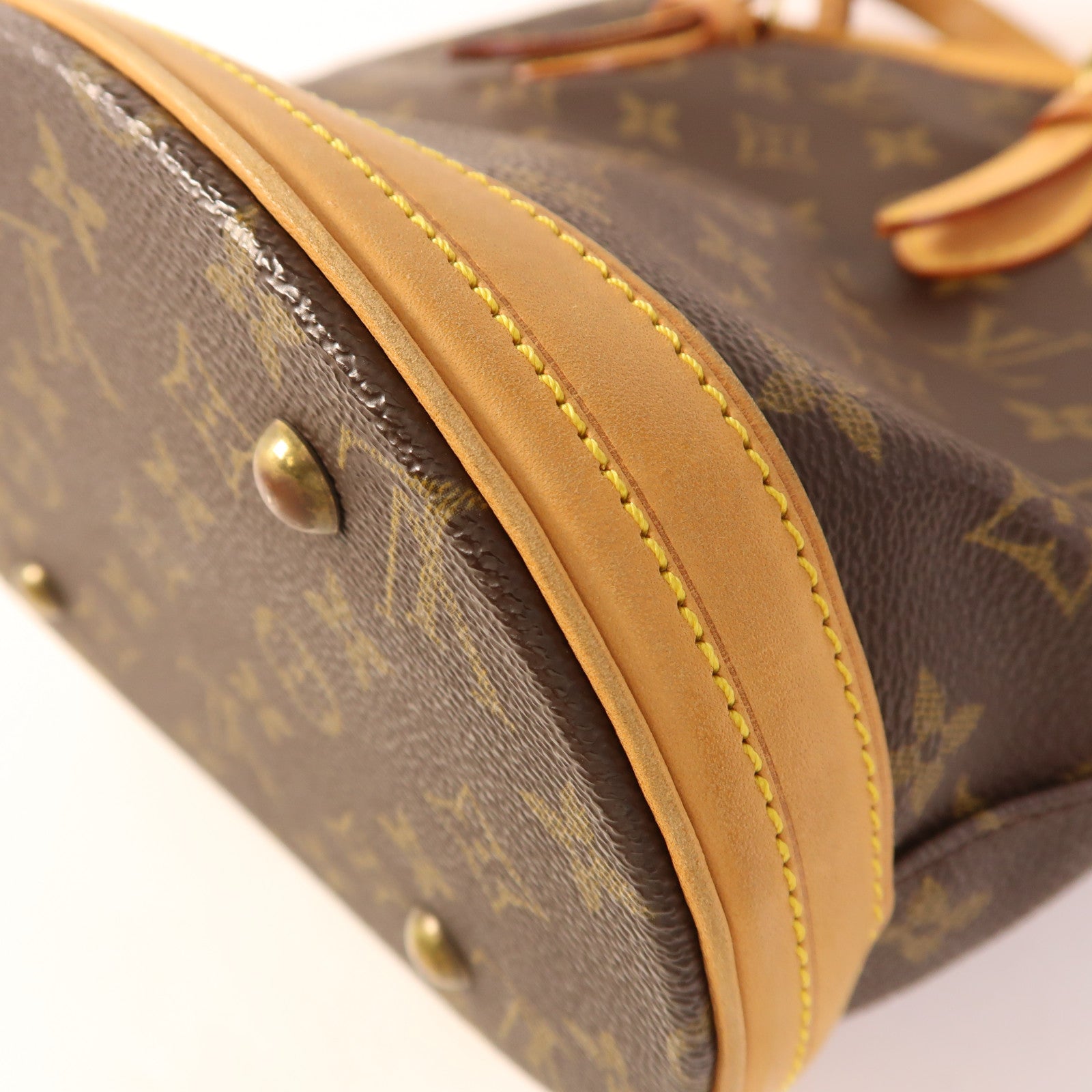 LOUIS VUITTON Monogram Bucket PM金扣手挽袋