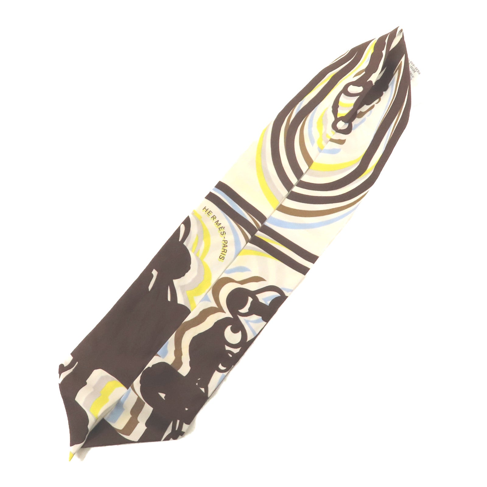 HERMES 絲質Twilly絲巾
