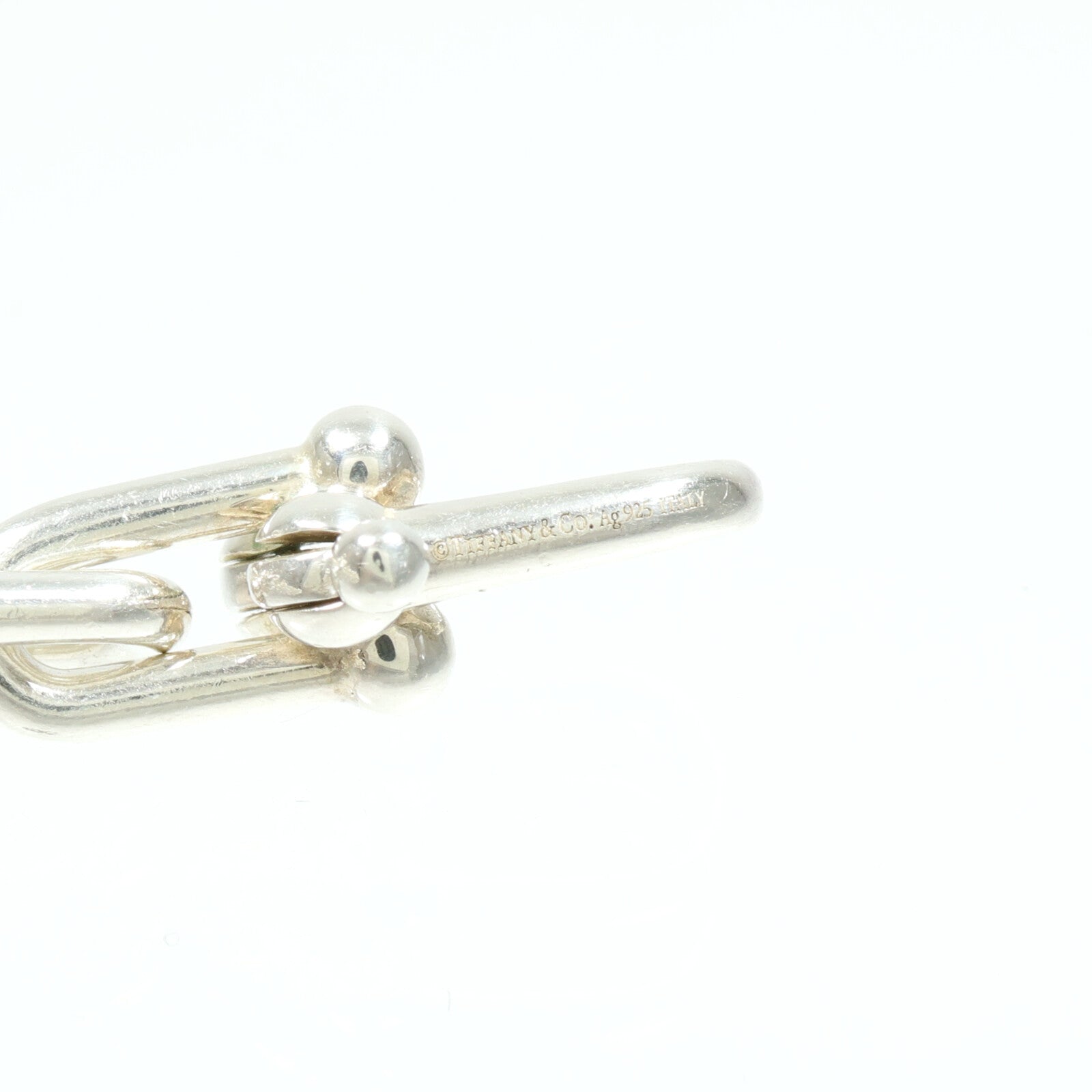 TIFFANY＆CO 925純銀HardWear Graduated Link Necklace項鍊