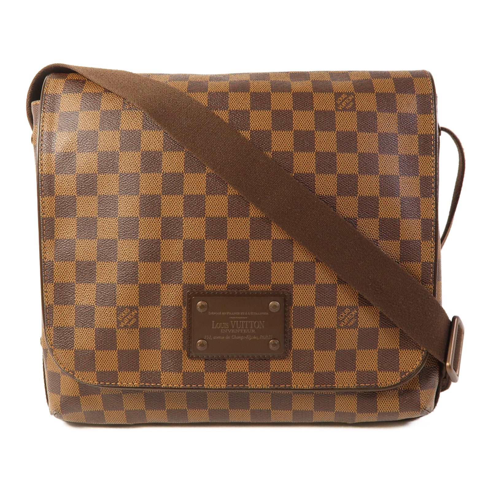 LOUIS VUITTON Damier Brooklyn MM肩背袋