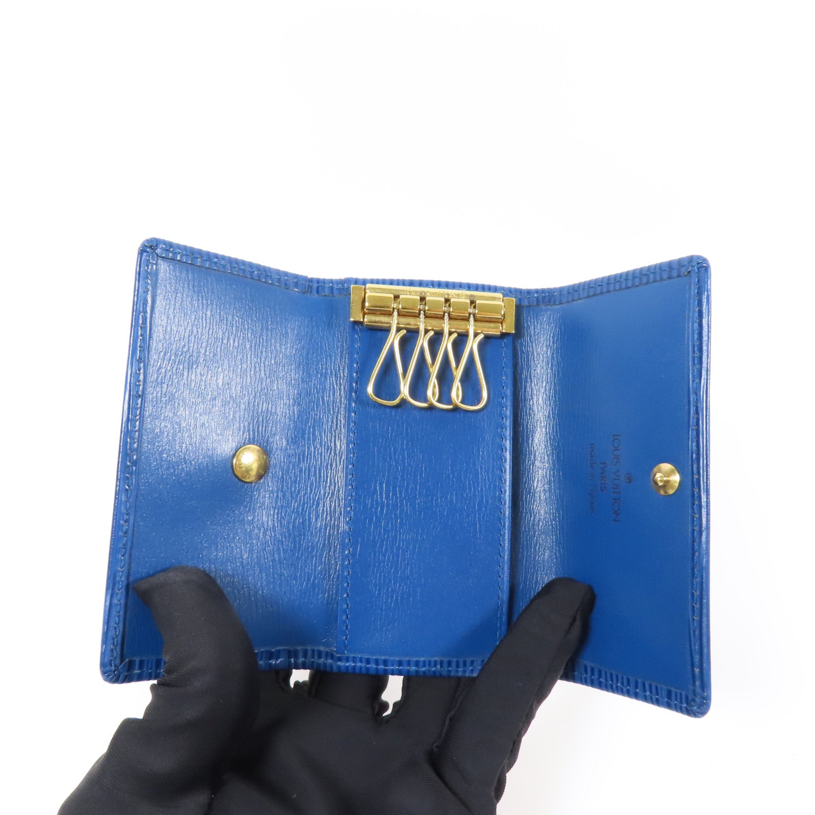 LOUIS VUITTON 【萬聖節商品】Epi Key Case金扣鎖匙包