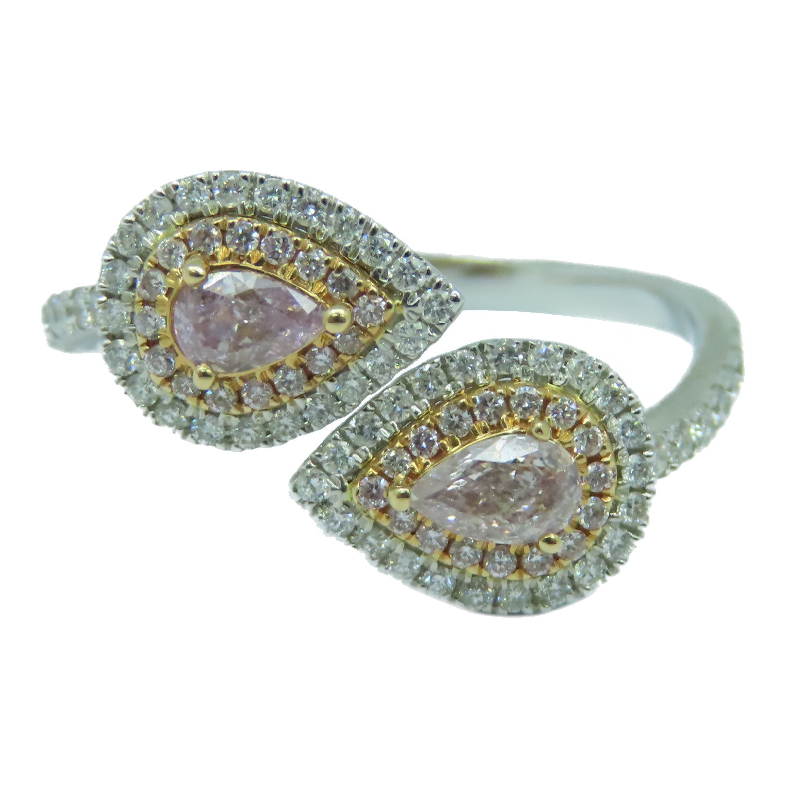 JEWELRY 【激減優惠】18K白金Diamond Ring 0.38ct鑽石戒指US#9