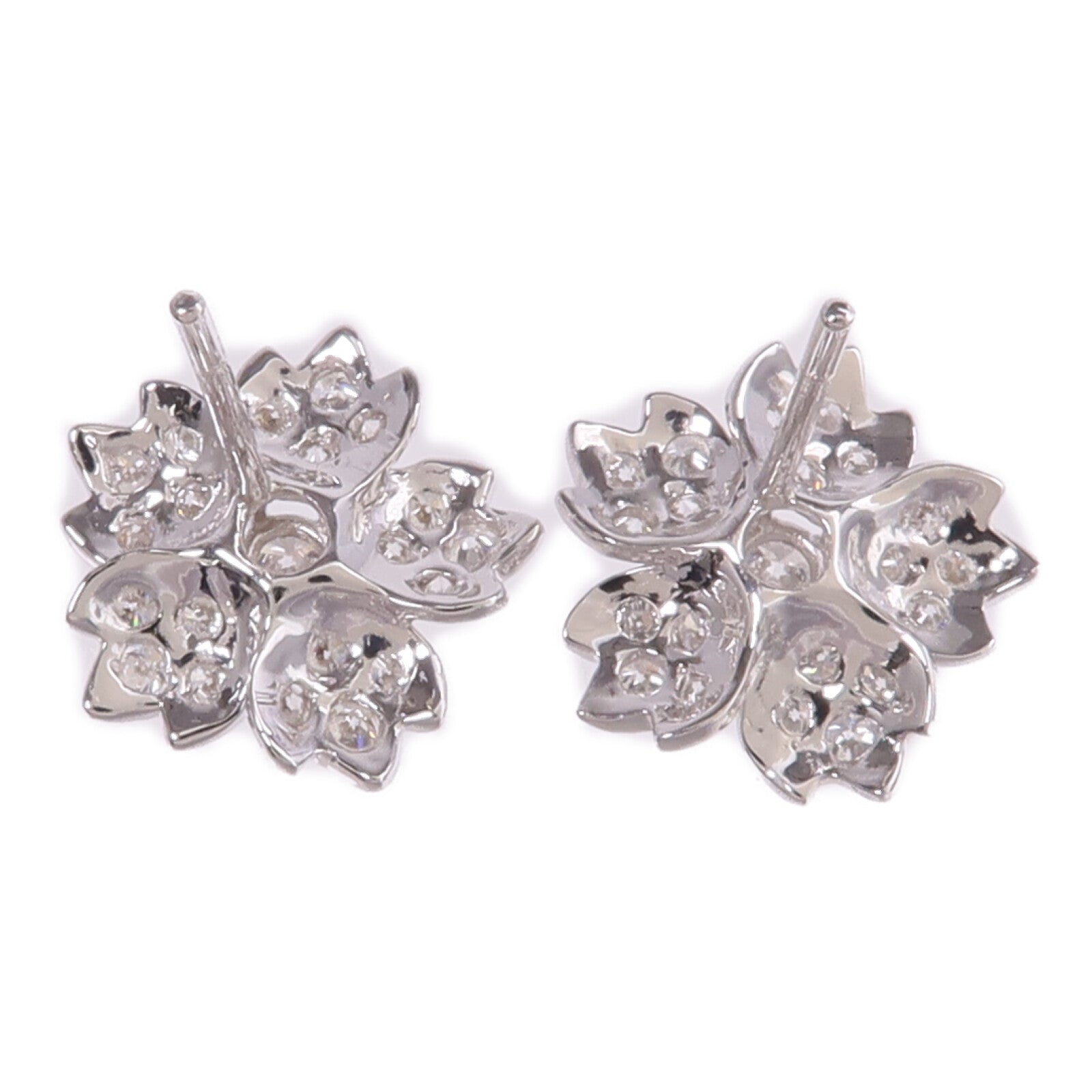 JEWELRY 18K白金Diamond Earrings鑽石耳環