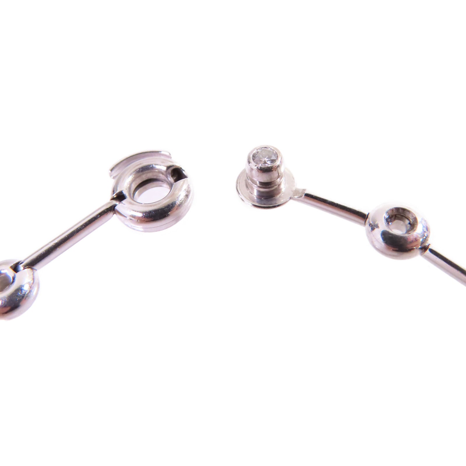 MIKIMOTO 18K白金/0.70ct鑽石Diamond Bracelet銀扣手鏈