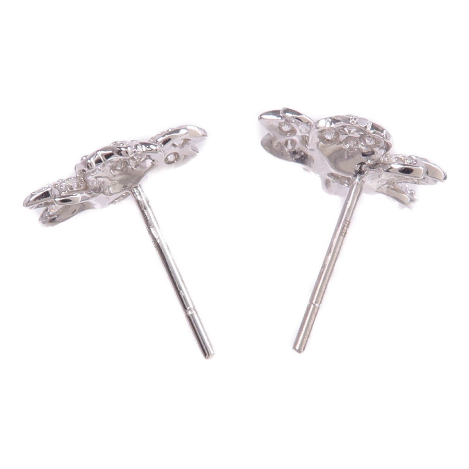 JEWELRY 18K白金Diamond Earrings鑽石耳環