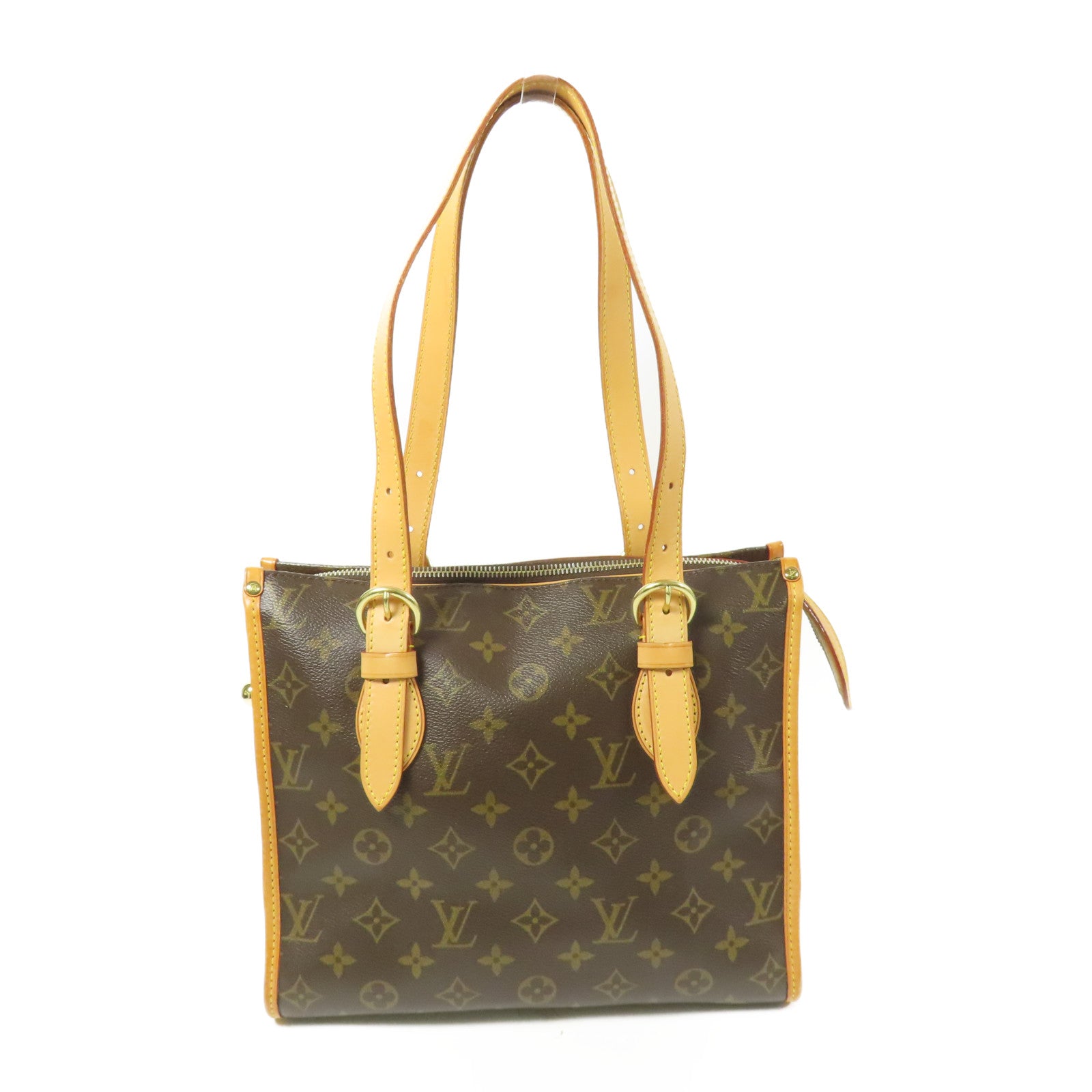 LOUIS VUITTON Monogram Popincourt Haut金扣肩背袋