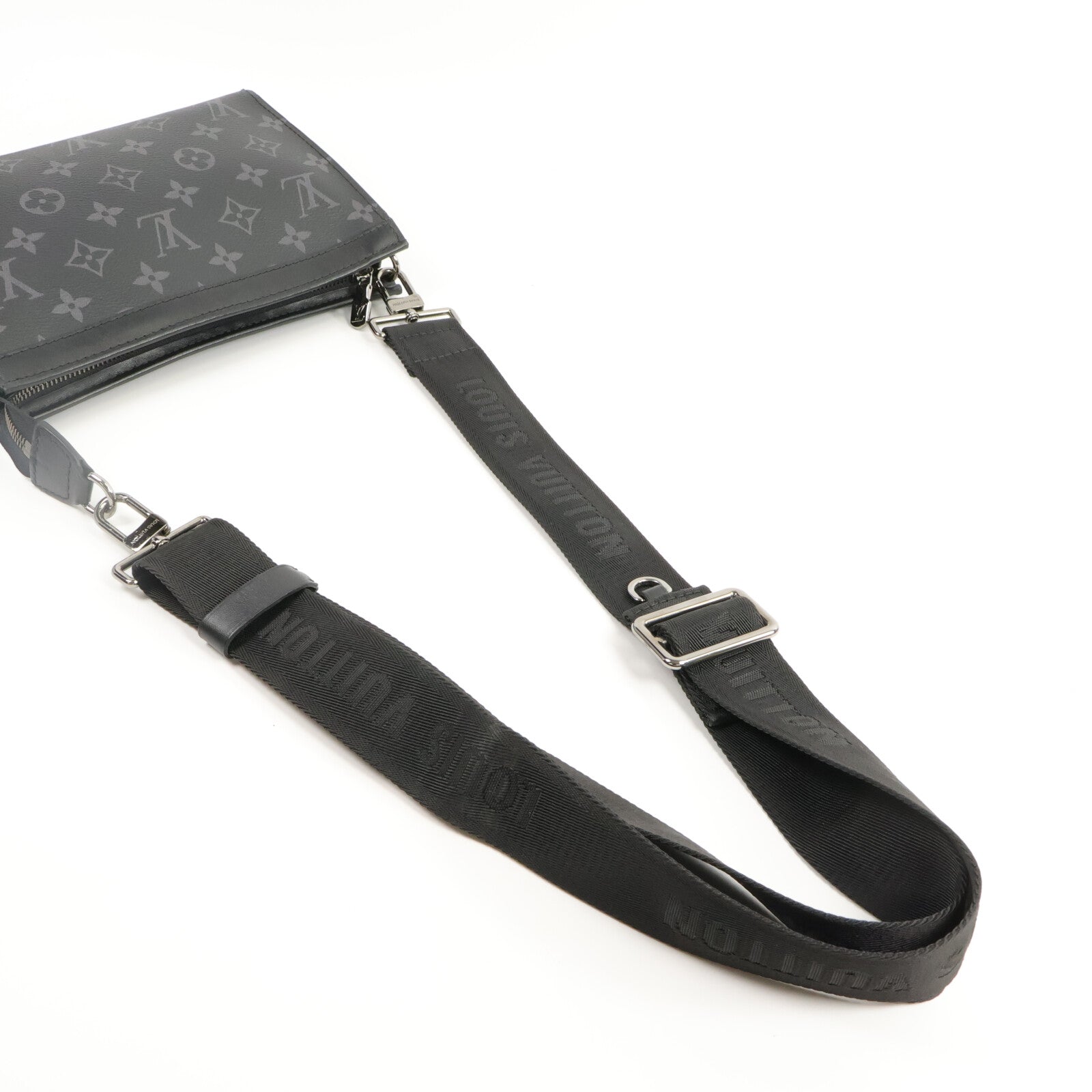 LOUIS VUITTON Monogram Eclipse Gaston肩背袋