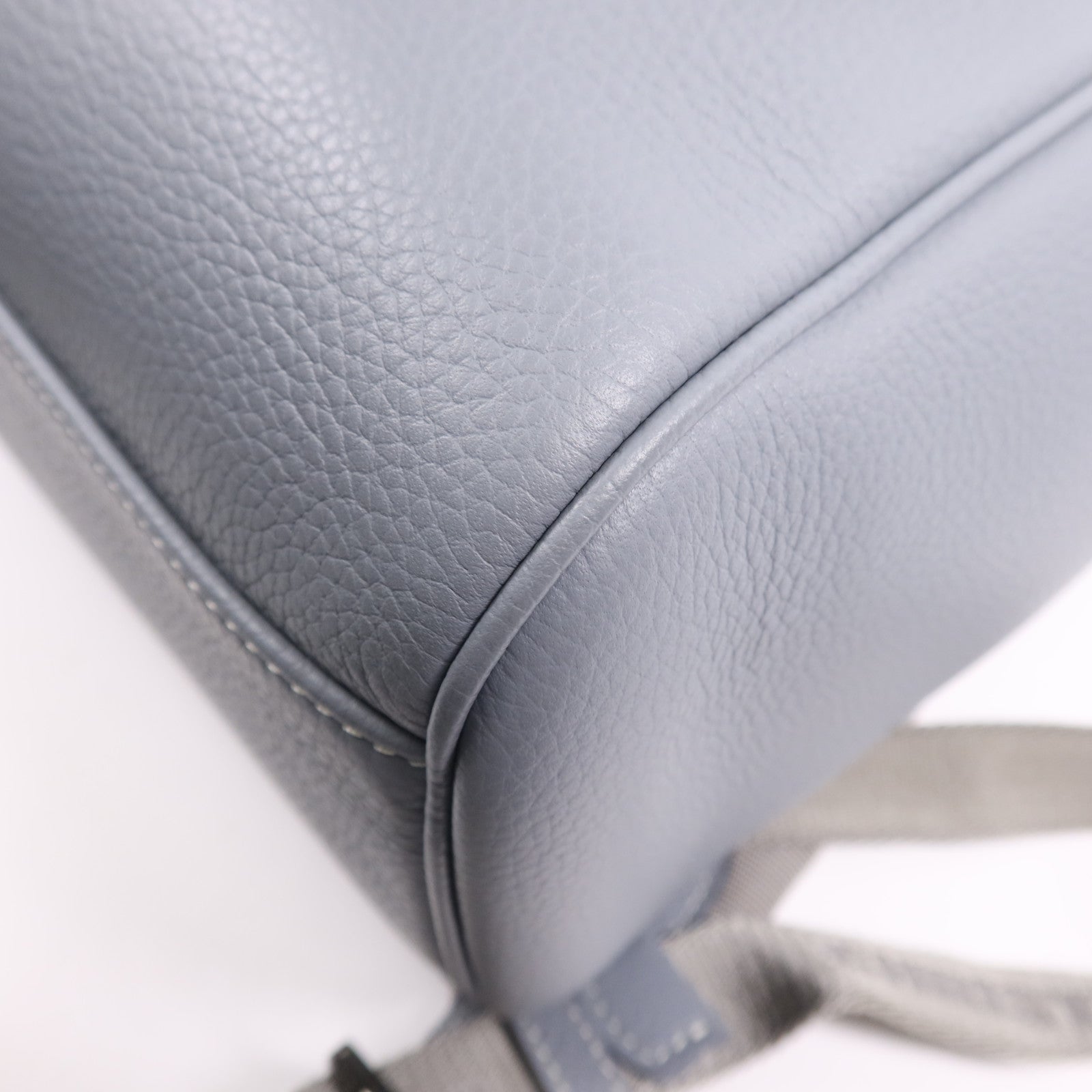 Dior 牛皮皮革Saddle Backpack銀扣背包