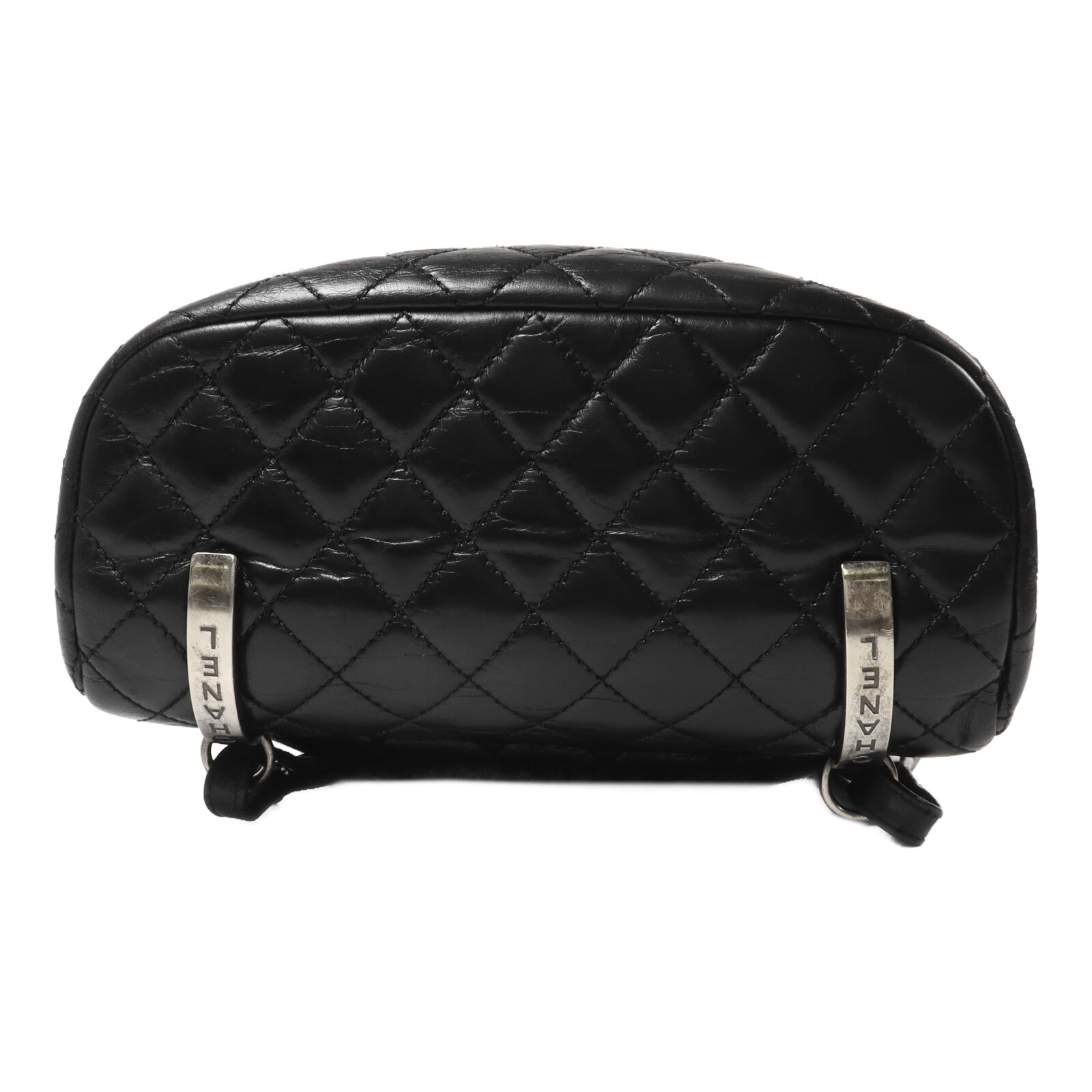 CHANEL 牛皮皮革Mountain Backpack Small鏈帶背包