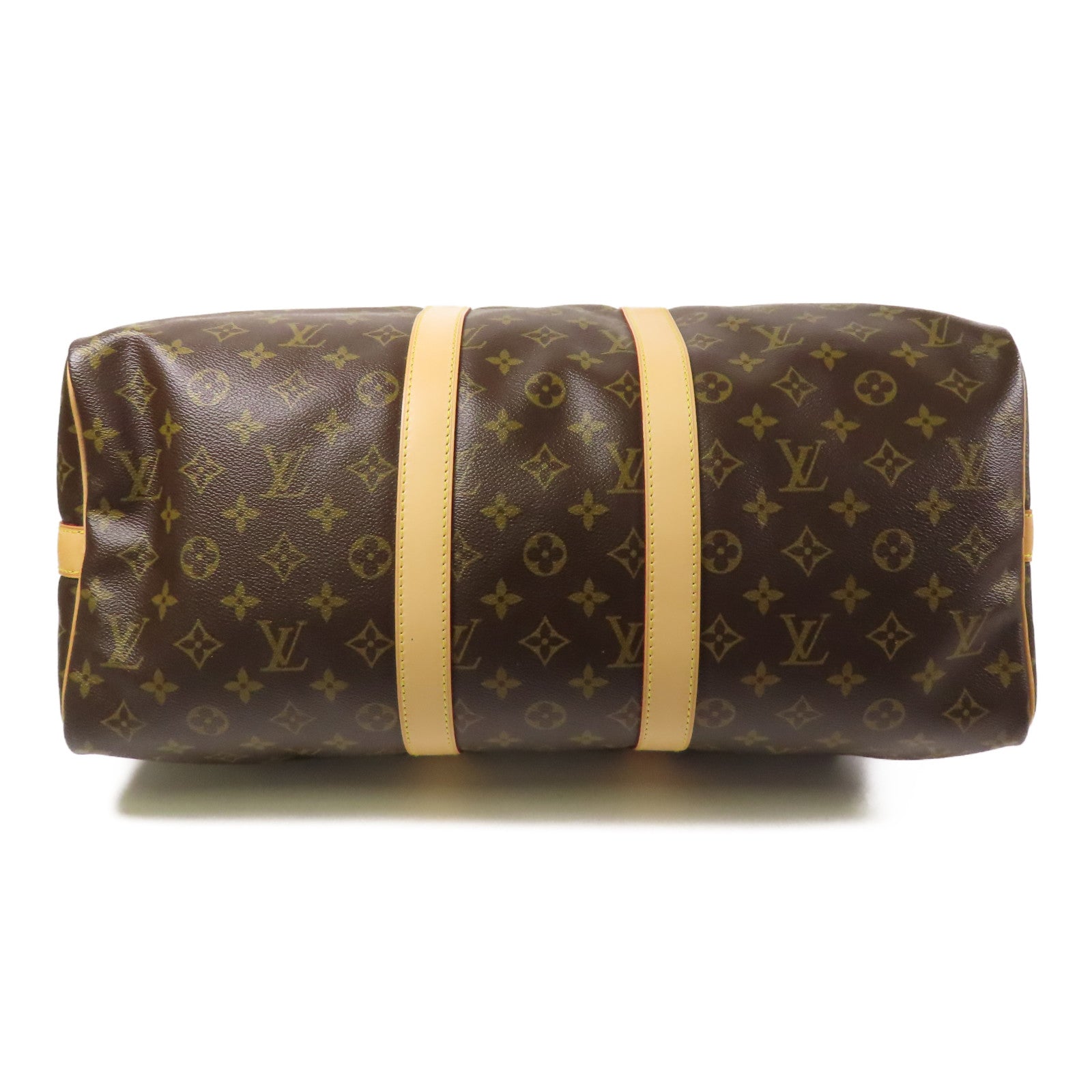 LOUIS VUITTON Monogram Keepall 45金扣手挽肩背兩用袋