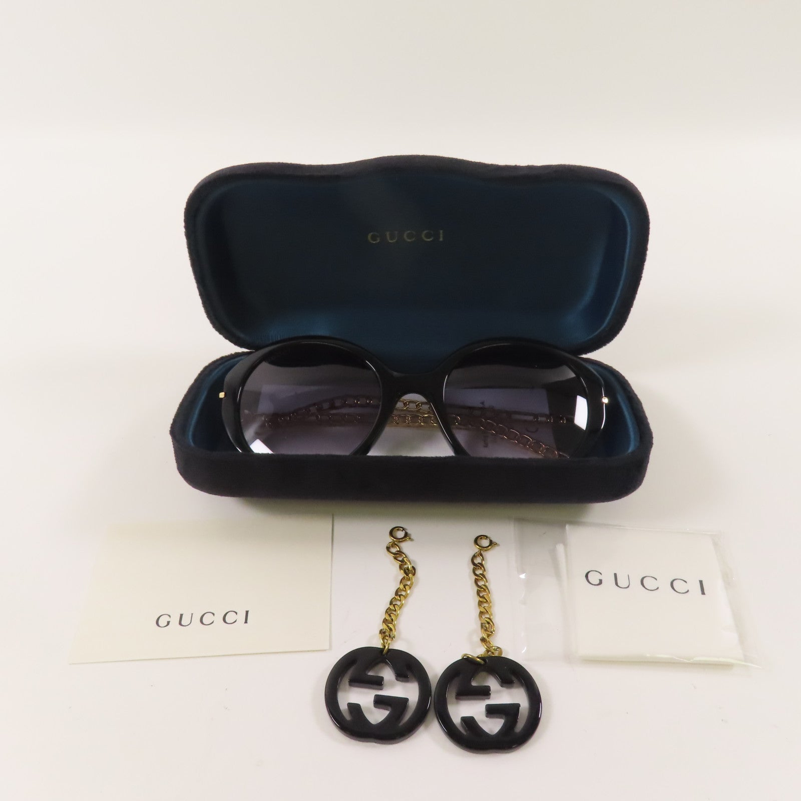 GUCCI PVC Sunglasses太陽眼鏡黑色