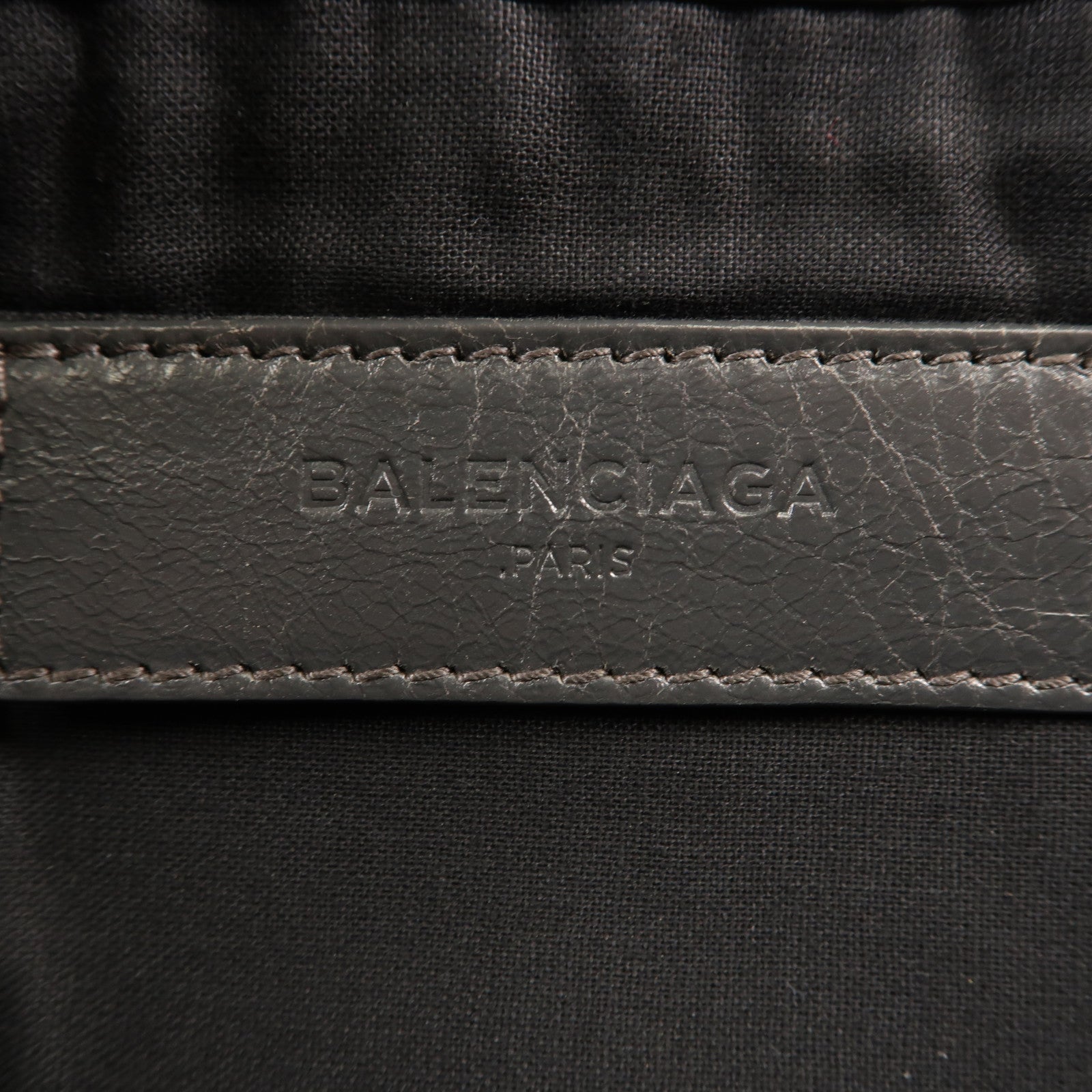 BALENCIAGA 牛皮皮革Classic City Large Pouch銀扣手拿包