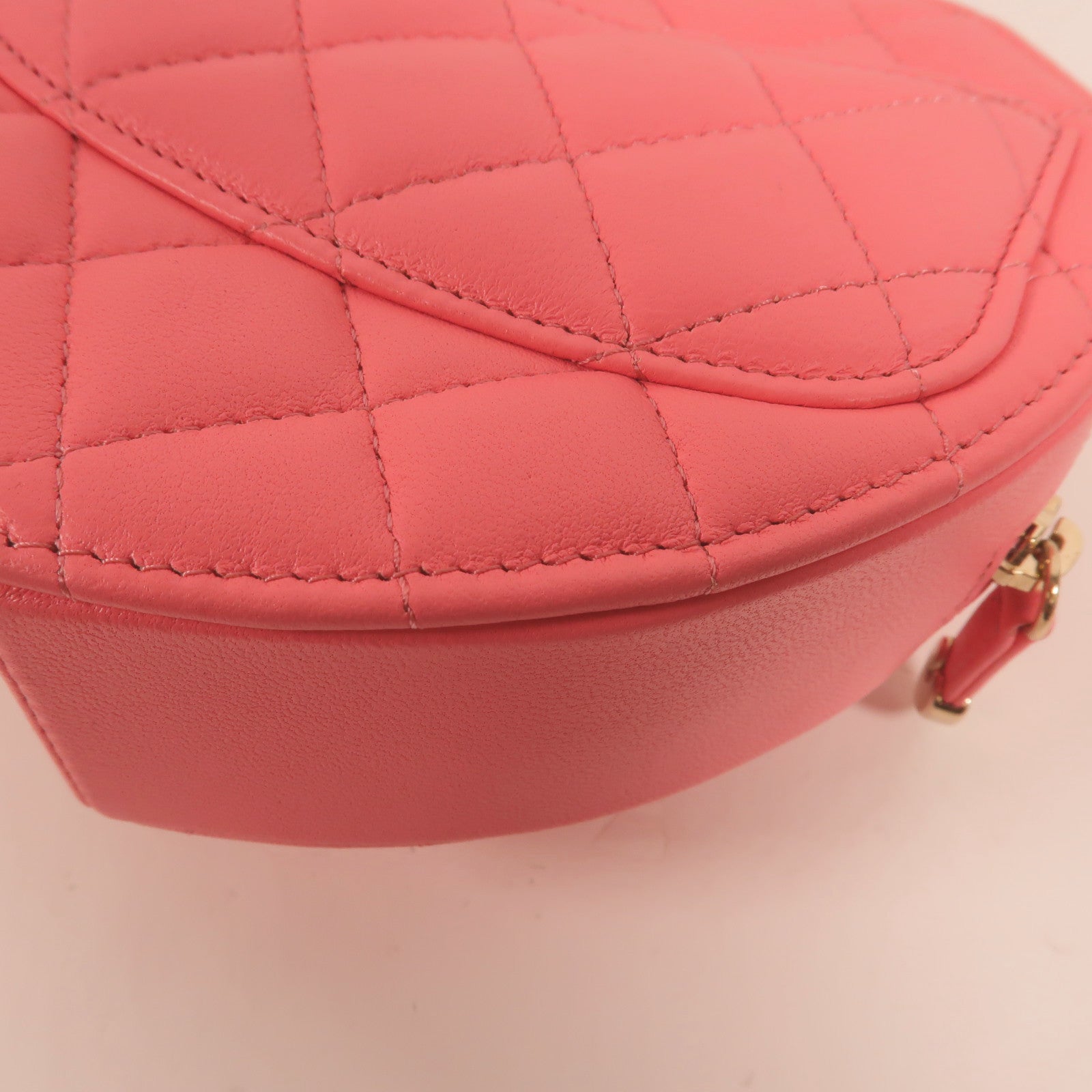 CHANEL 羊皮皮革CC In Love Heart肩背袋