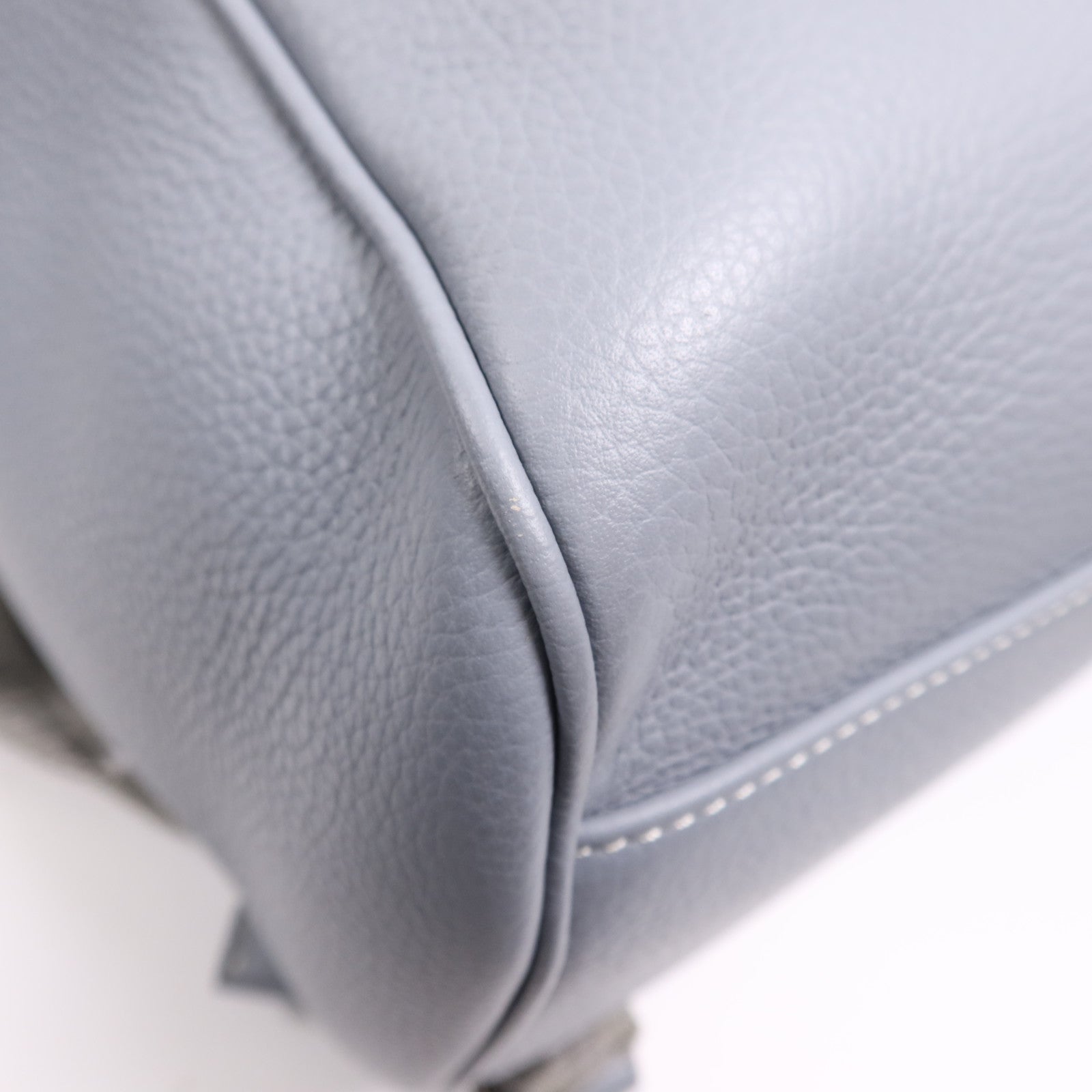 Dior 牛皮皮革Saddle Backpack銀扣背包