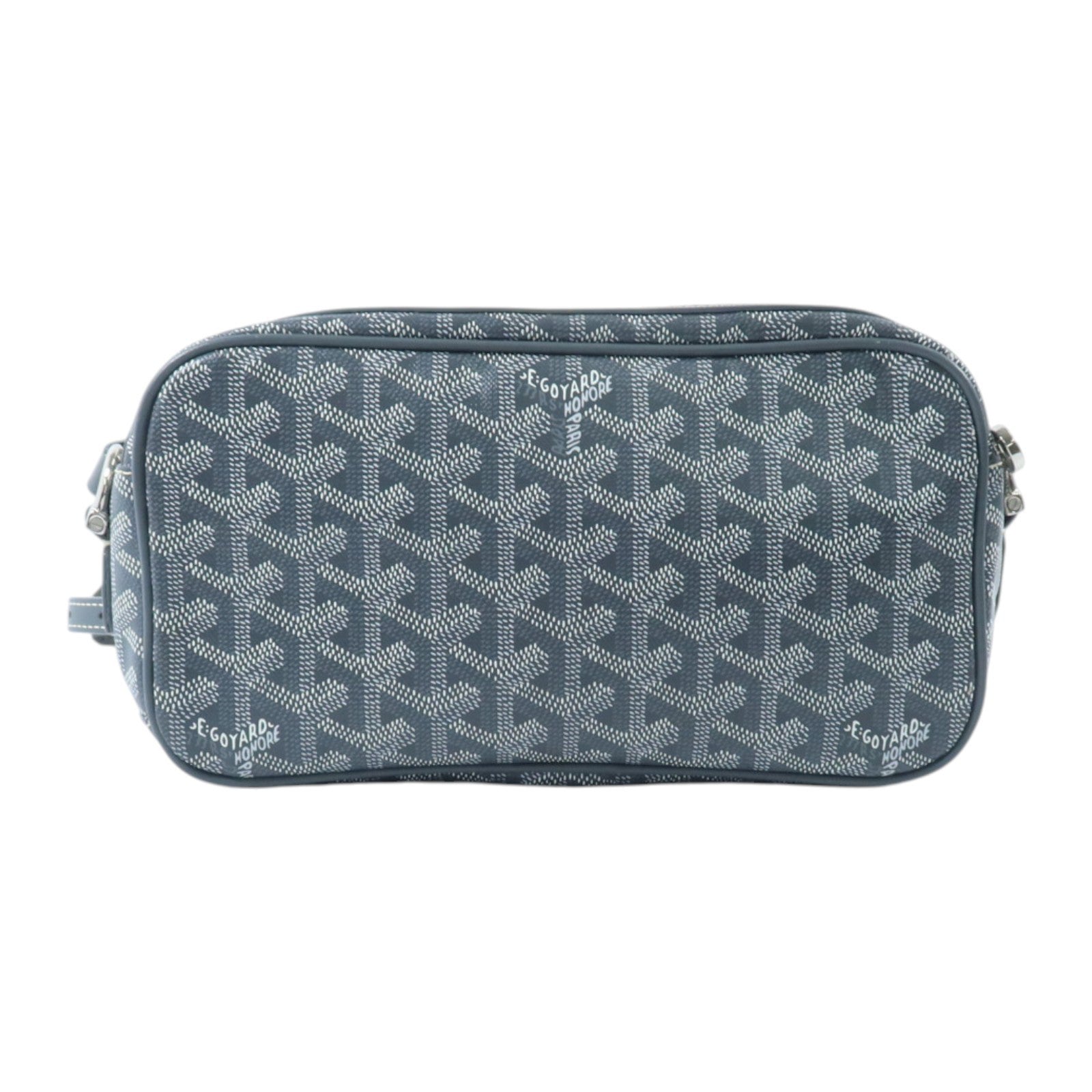 GOYARD 塗層帆布Sac Cap Vert PM銀扣肩背袋