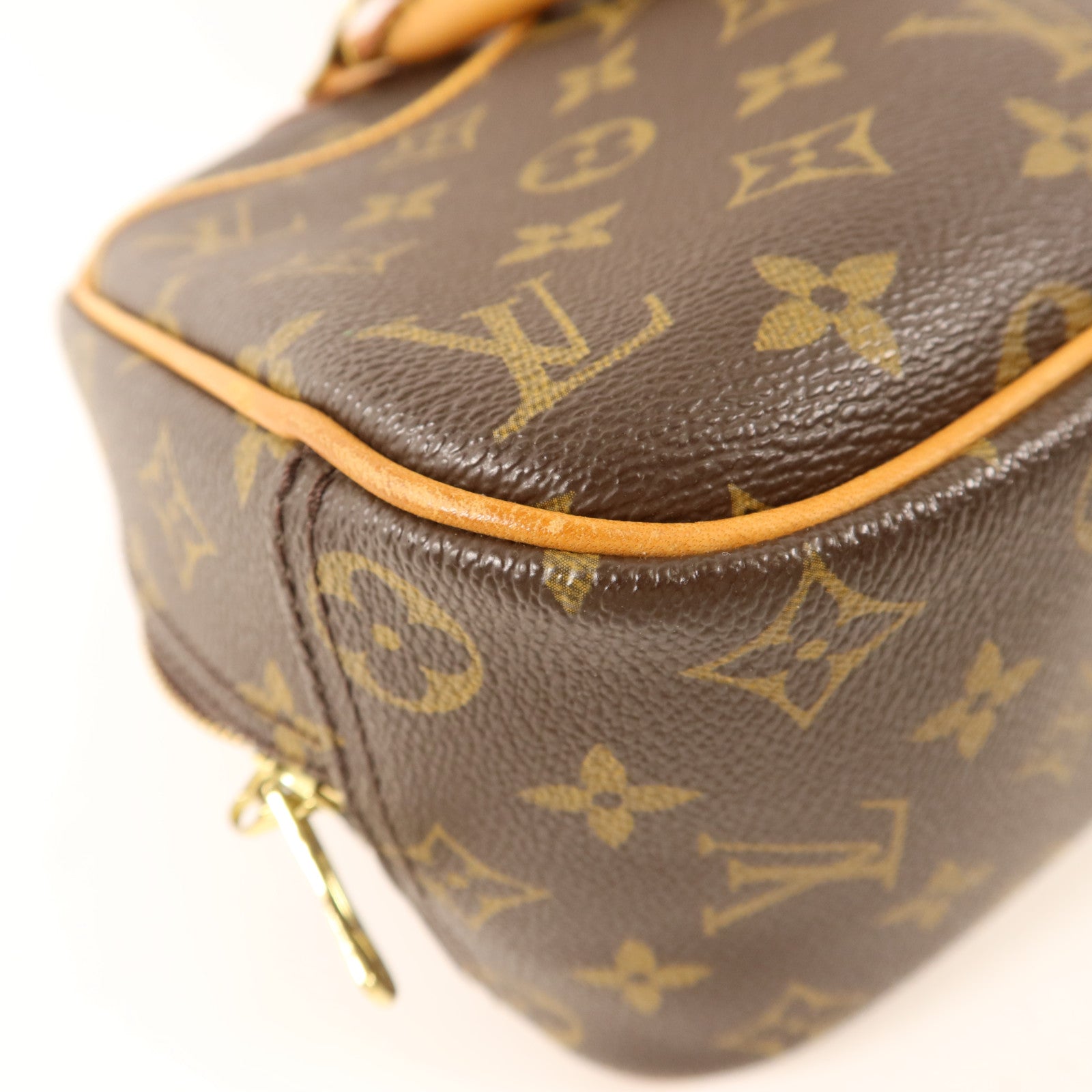 LOUIS VUITTON 【激減優惠】Monogram Trouville金扣手挽袋