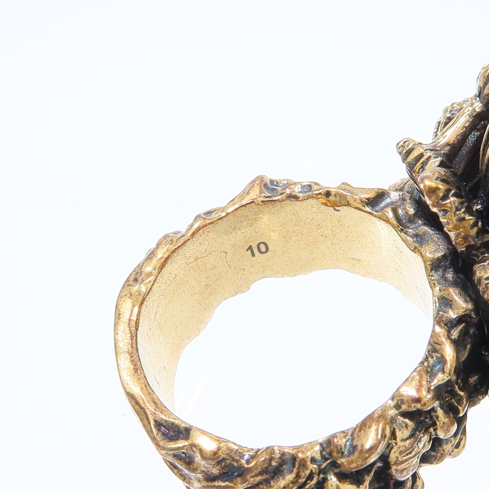 GUCCI 金屬/PVC Interlocking Ring戒指
