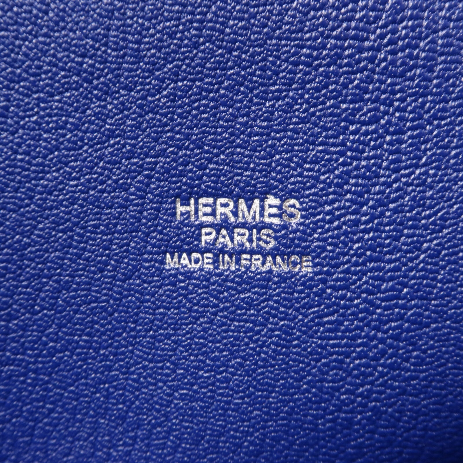 HERMES Clemence皮革Jypsiere 31肩背袋Bleu Saphir