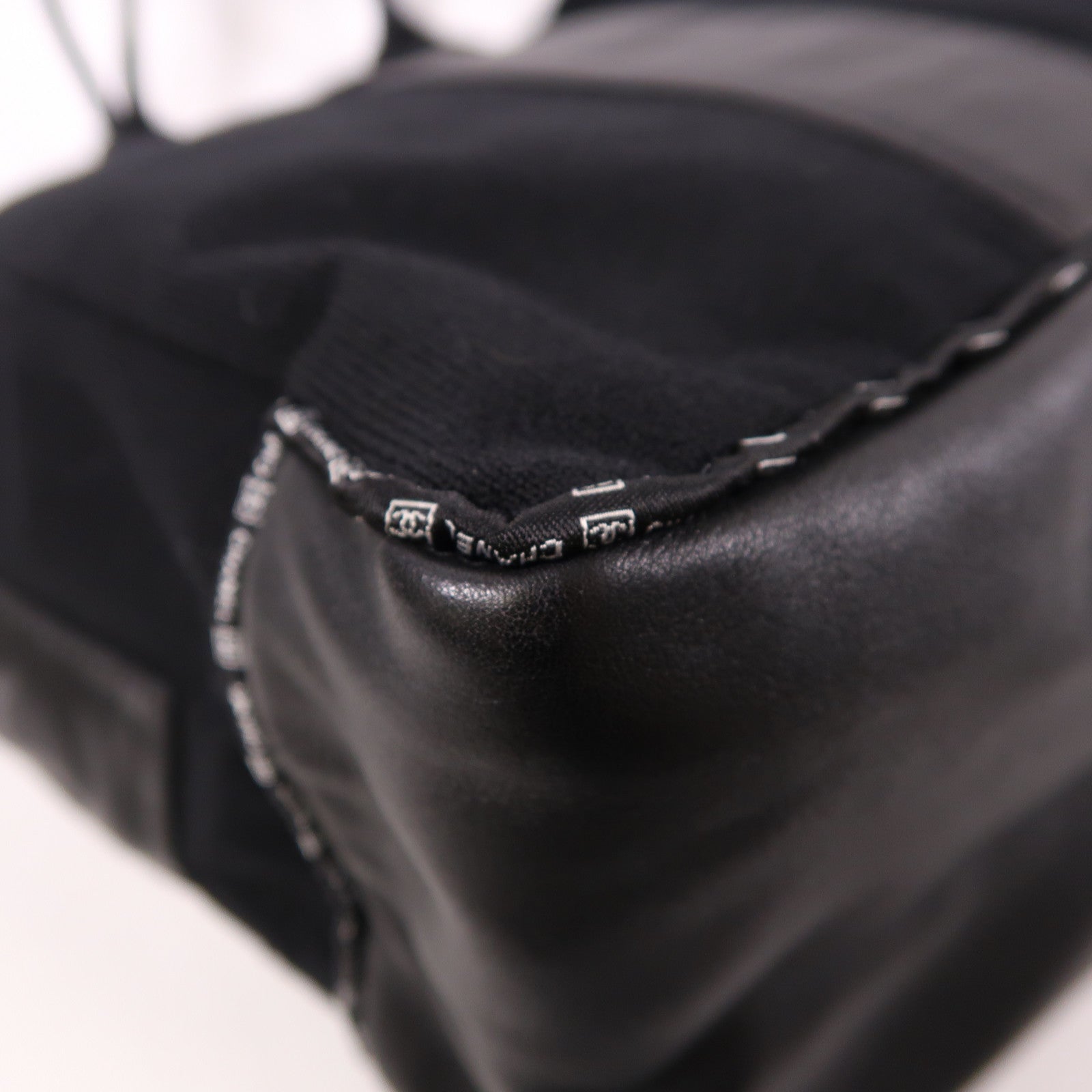 CHANEL 皮革/帆布Tote Bag手挽袋