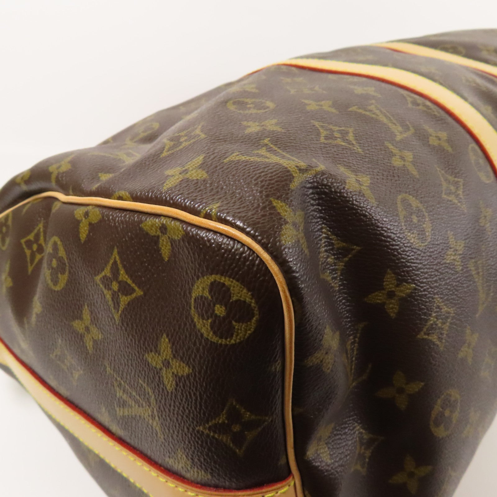 LOUIS VUITTON Monogram Keepall 45金扣手挽肩背兩用袋