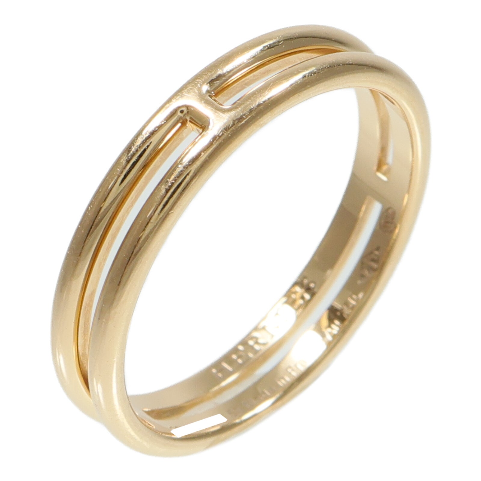 HERMES 18K玫瑰金Ariane Wedding Band戒指