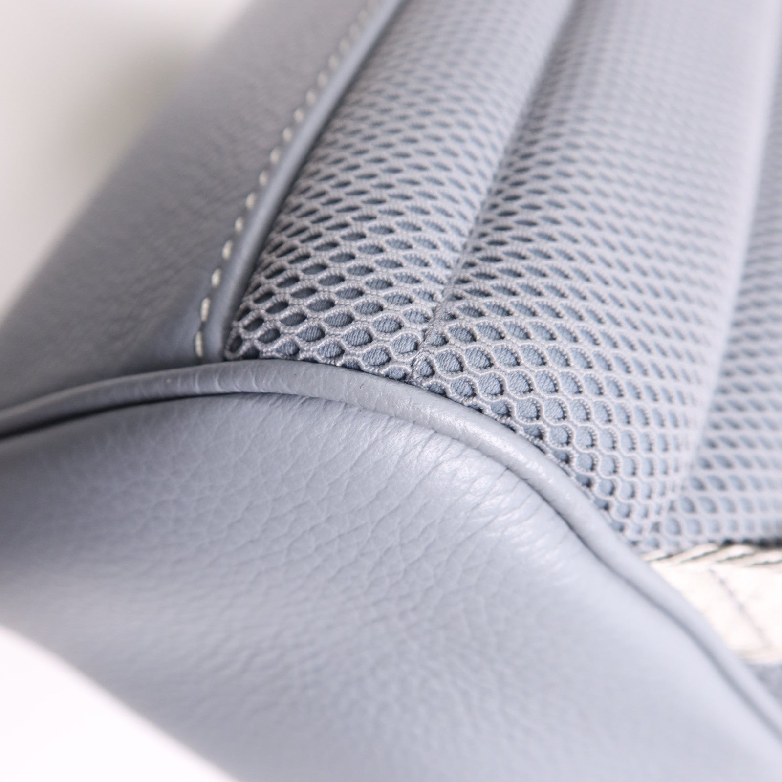 Dior 牛皮皮革Saddle Backpack銀扣背包