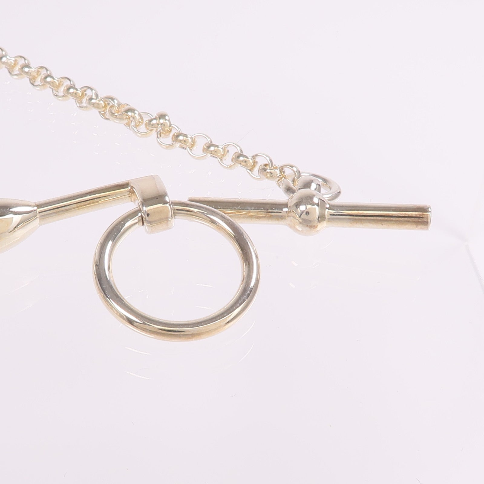 HERMES 925純銀Mors de Bride項鍊