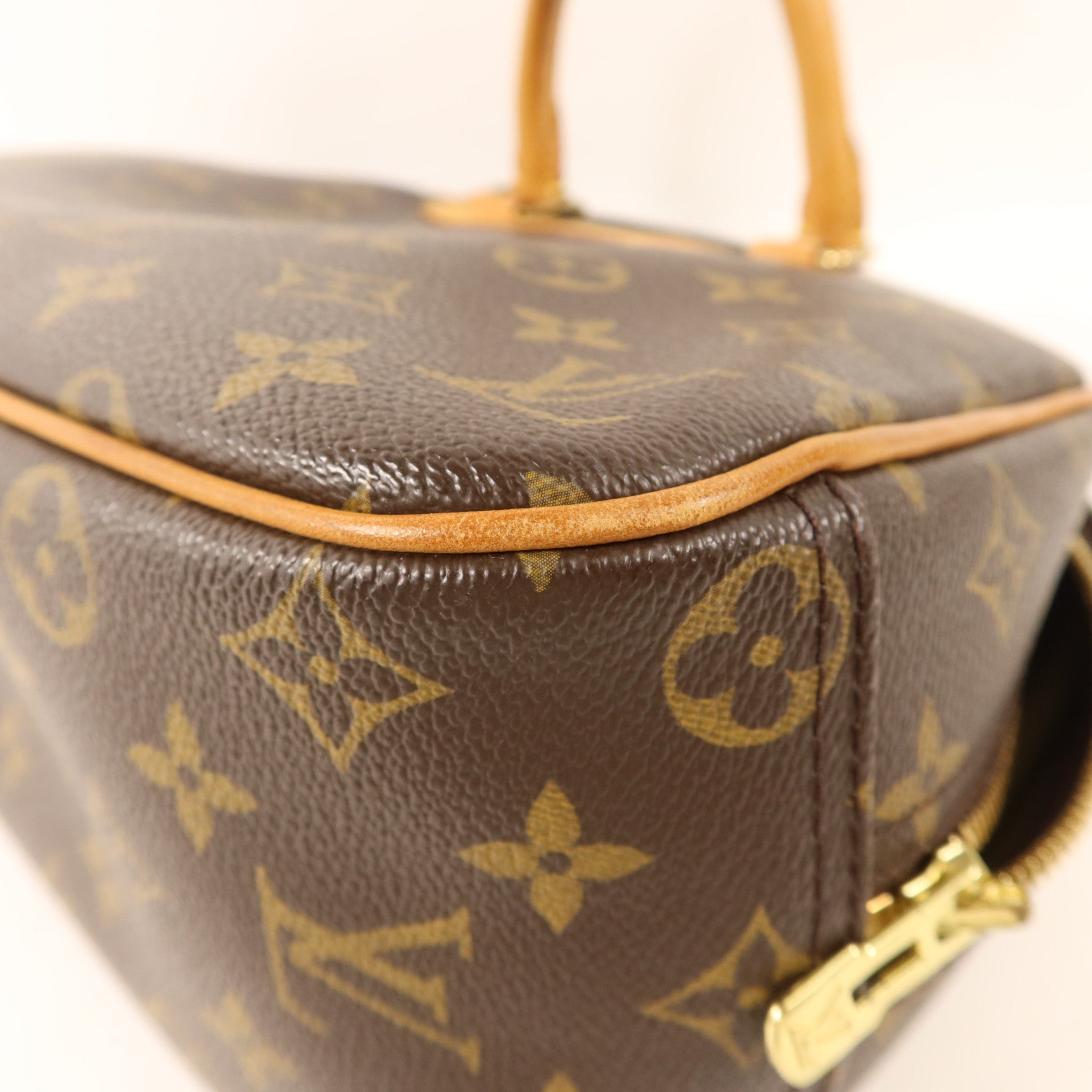 LOUIS VUITTON 【激減優惠】Monogram Trouville金扣手挽袋