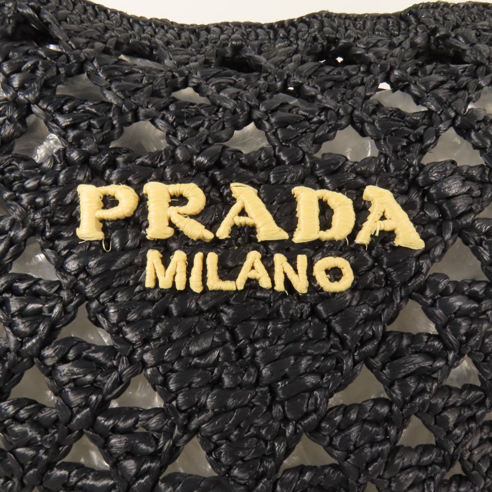 PRADA 藤料Shoulder Bag肩背袋