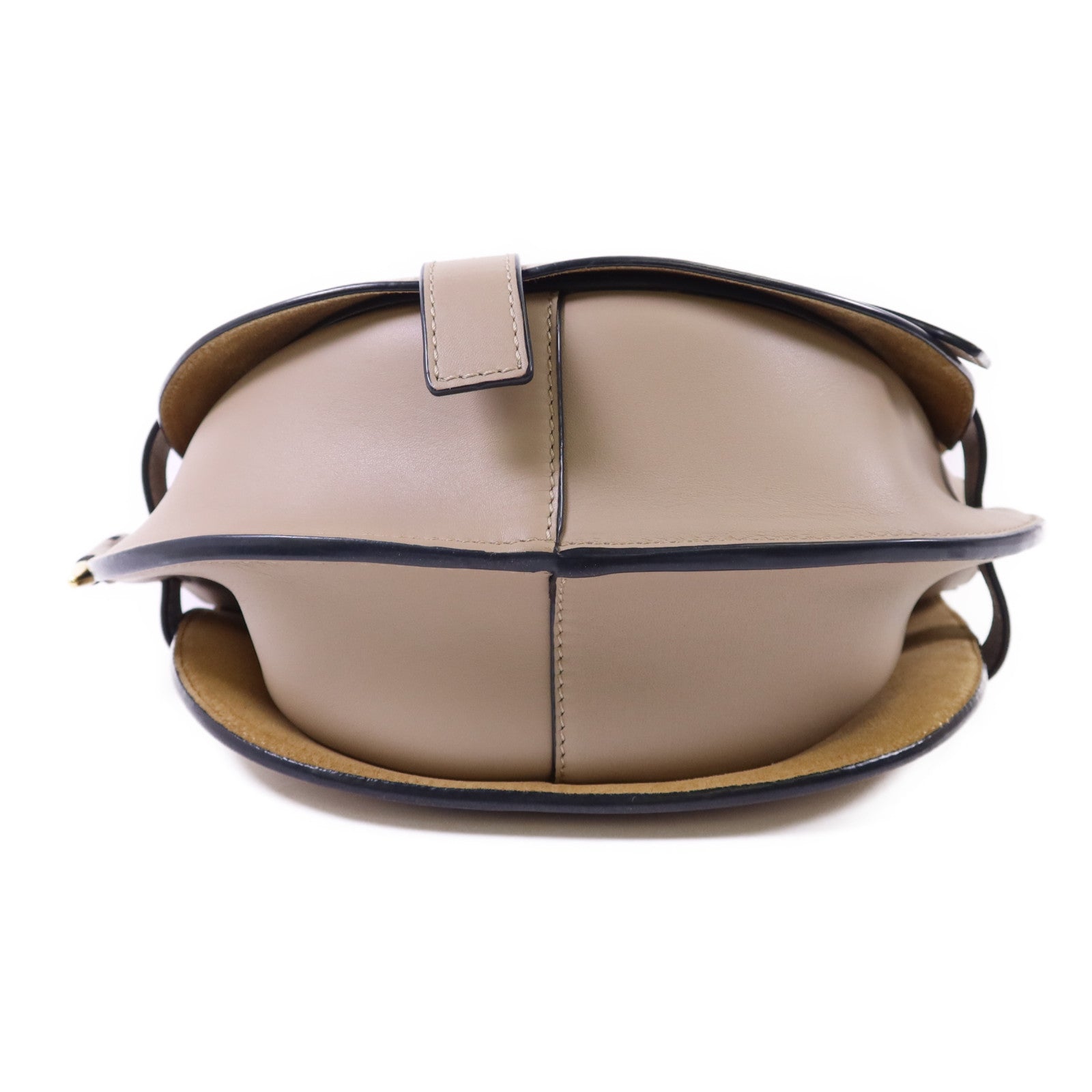 LOEWE 牛皮皮革Small Gate Bag金扣肩背袋