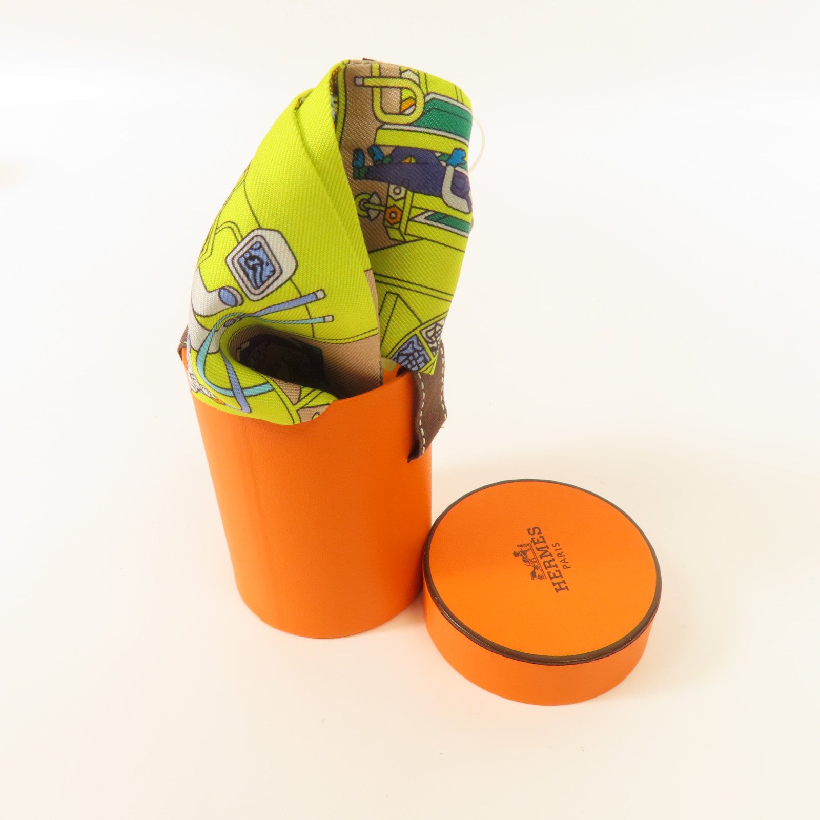 HERMES 絲質Twilly絲巾