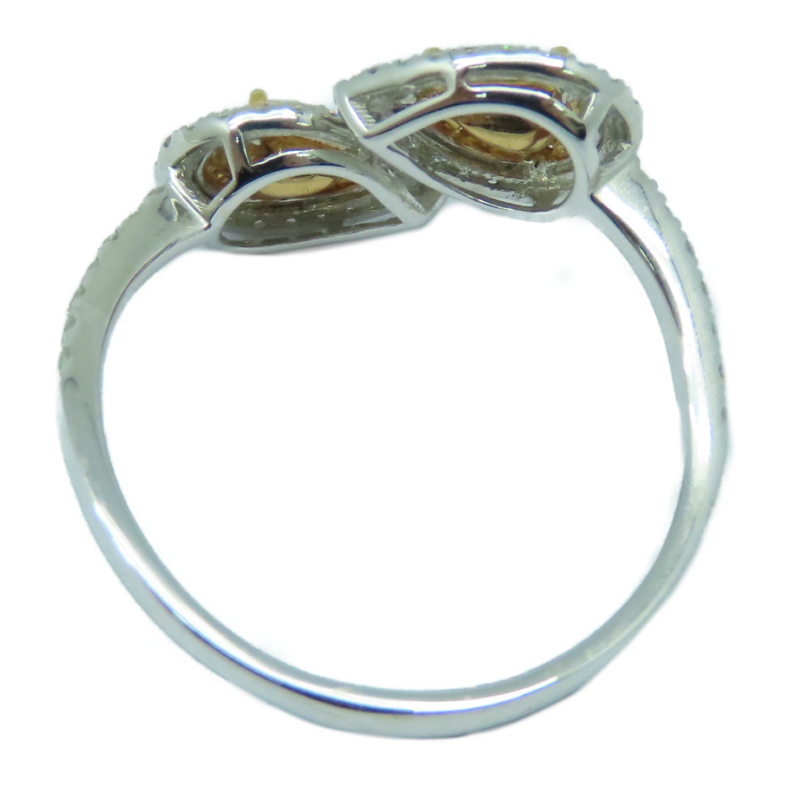 JEWELRY 【激減優惠】18K白金Diamond Ring 0.38ct鑽石戒指US#9