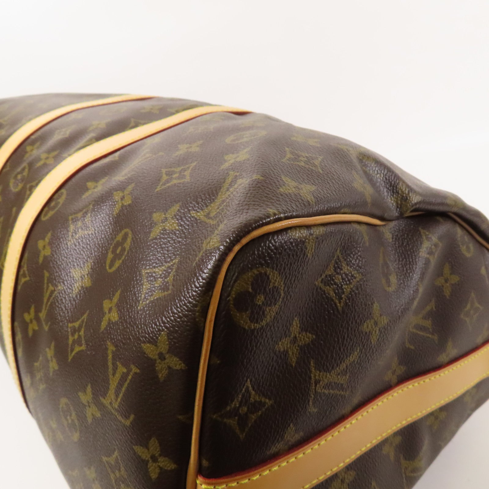 LOUIS VUITTON Monogram Keepall 45金扣手挽肩背兩用袋