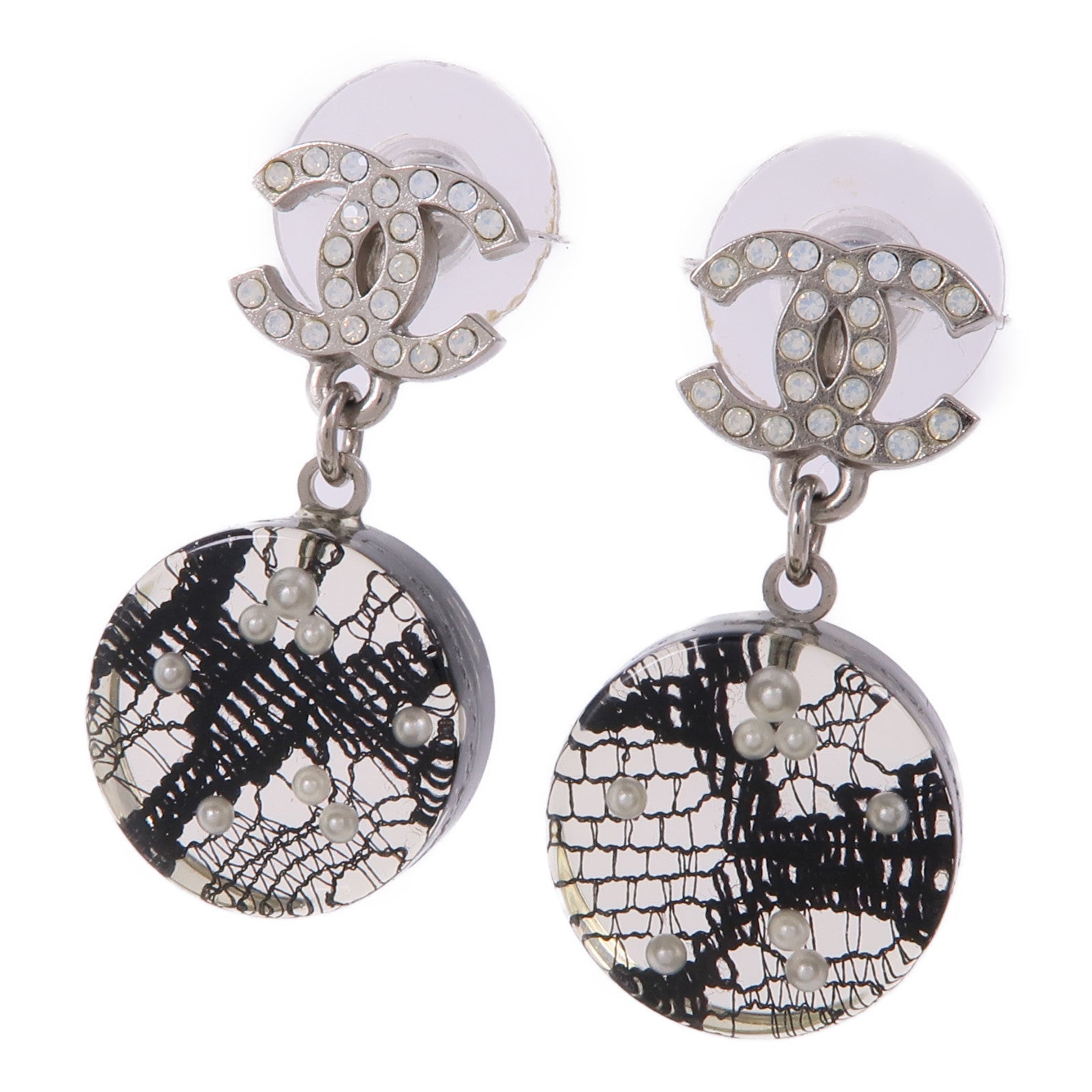 CHANEL PVC/金屬Earrings耳環