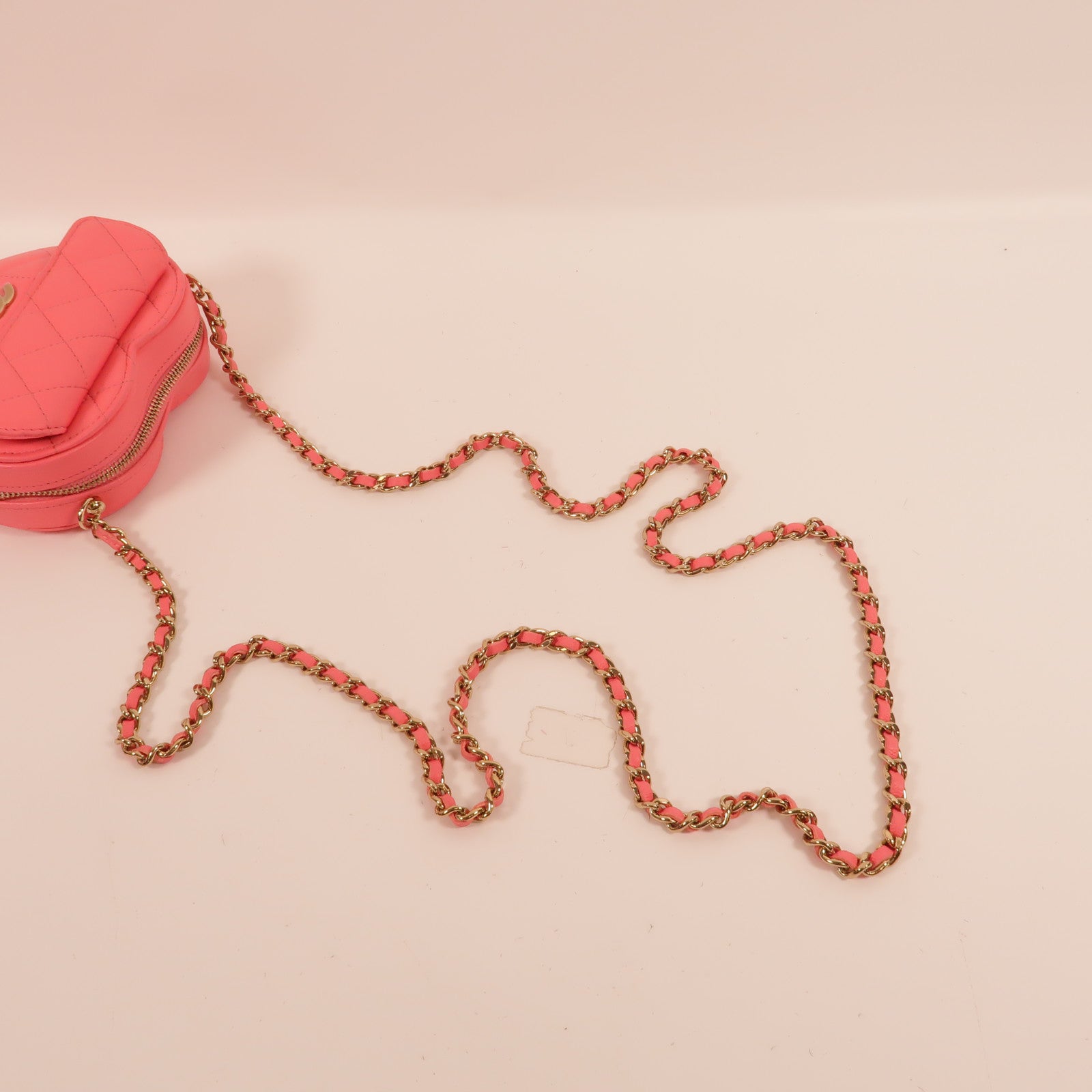 CHANEL 羊皮皮革CC In Love Heart肩背袋