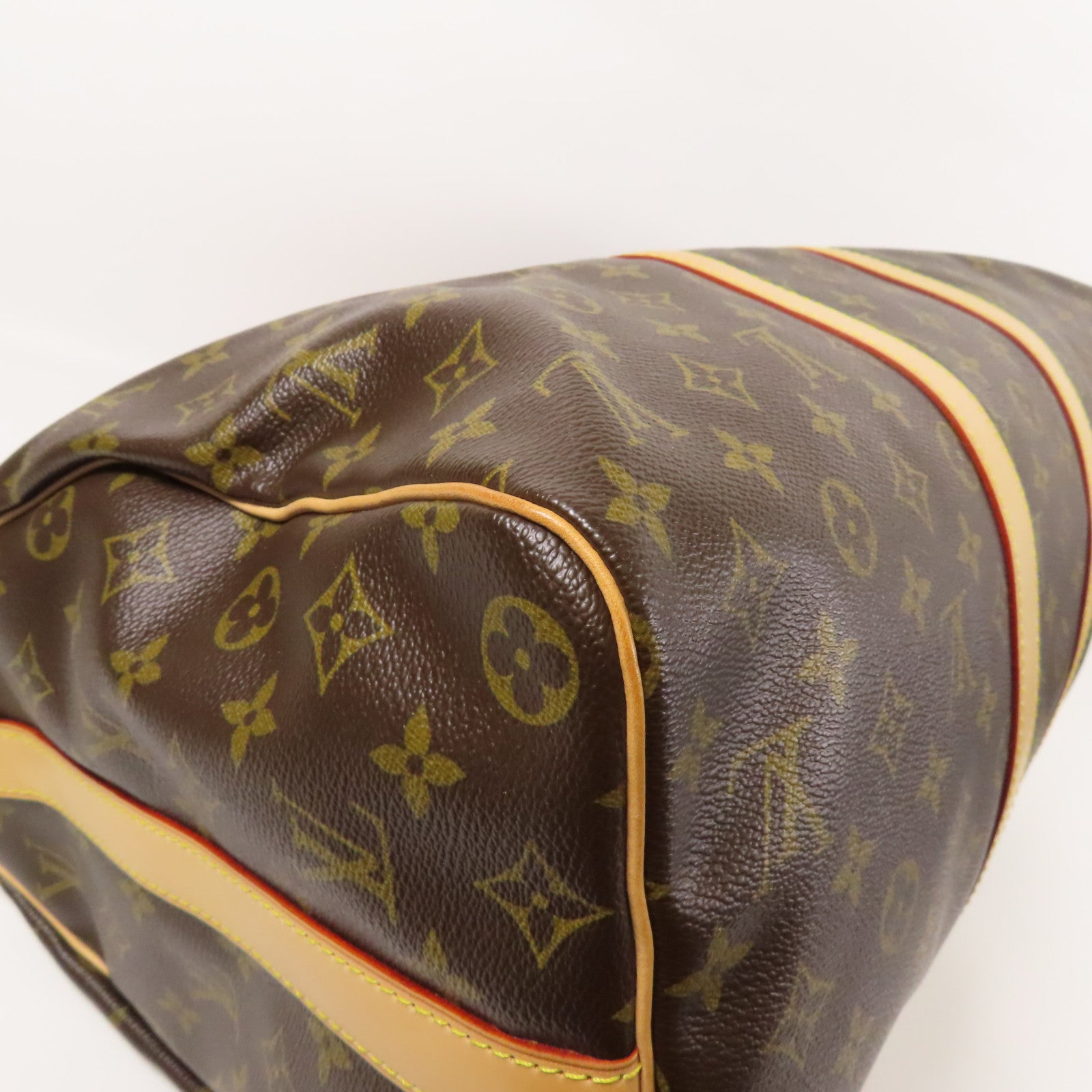 LOUIS VUITTON Monogram Keepall 45金扣手挽肩背兩用袋