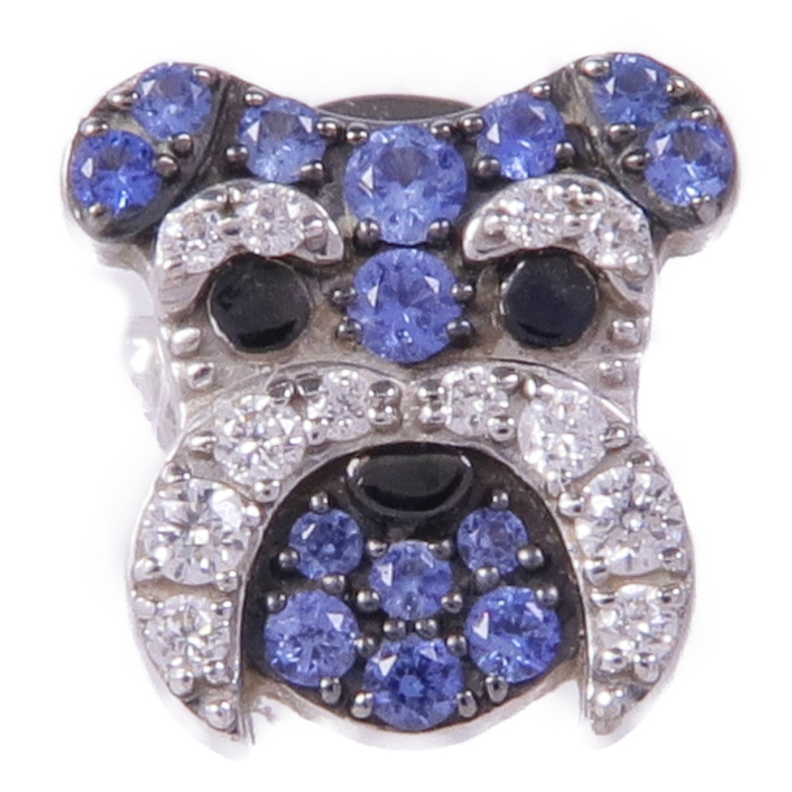 JEWELRY 18K白金Qeelin Diamond Earrings鑽石/藍寶石耳環