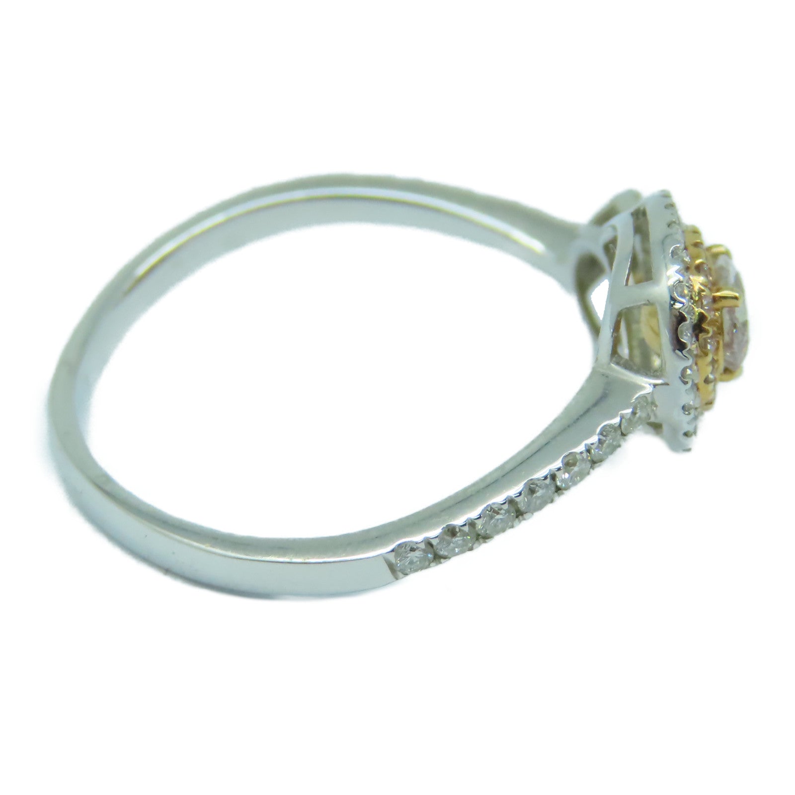 JEWELRY 【激減優惠】18K白金Diamond Ring 0.38ct鑽石戒指US#9