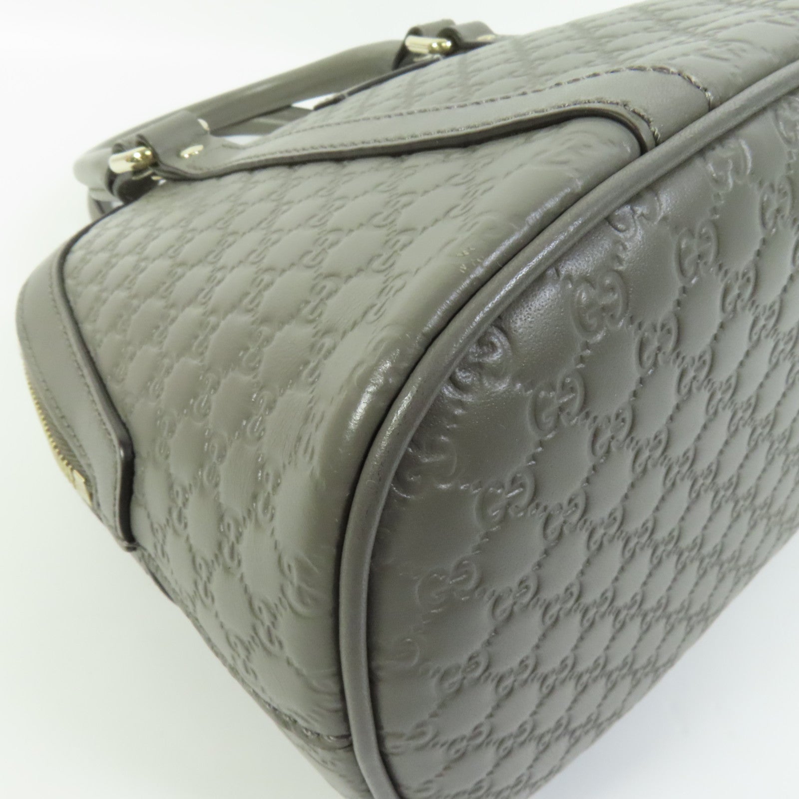 GUCCI 牛皮皮革Microguccissima金扣手挽肩背兩用袋